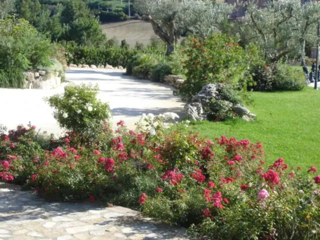 Garden in Agriturismo Borgo Montecucco