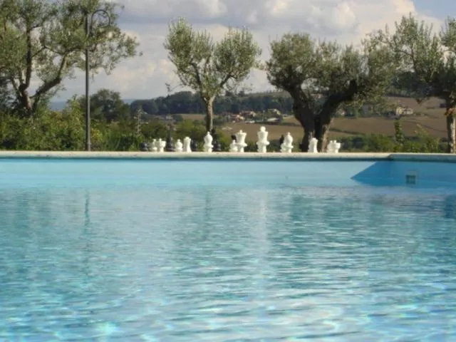 Pool view in Agriturismo Borgo Montecucco