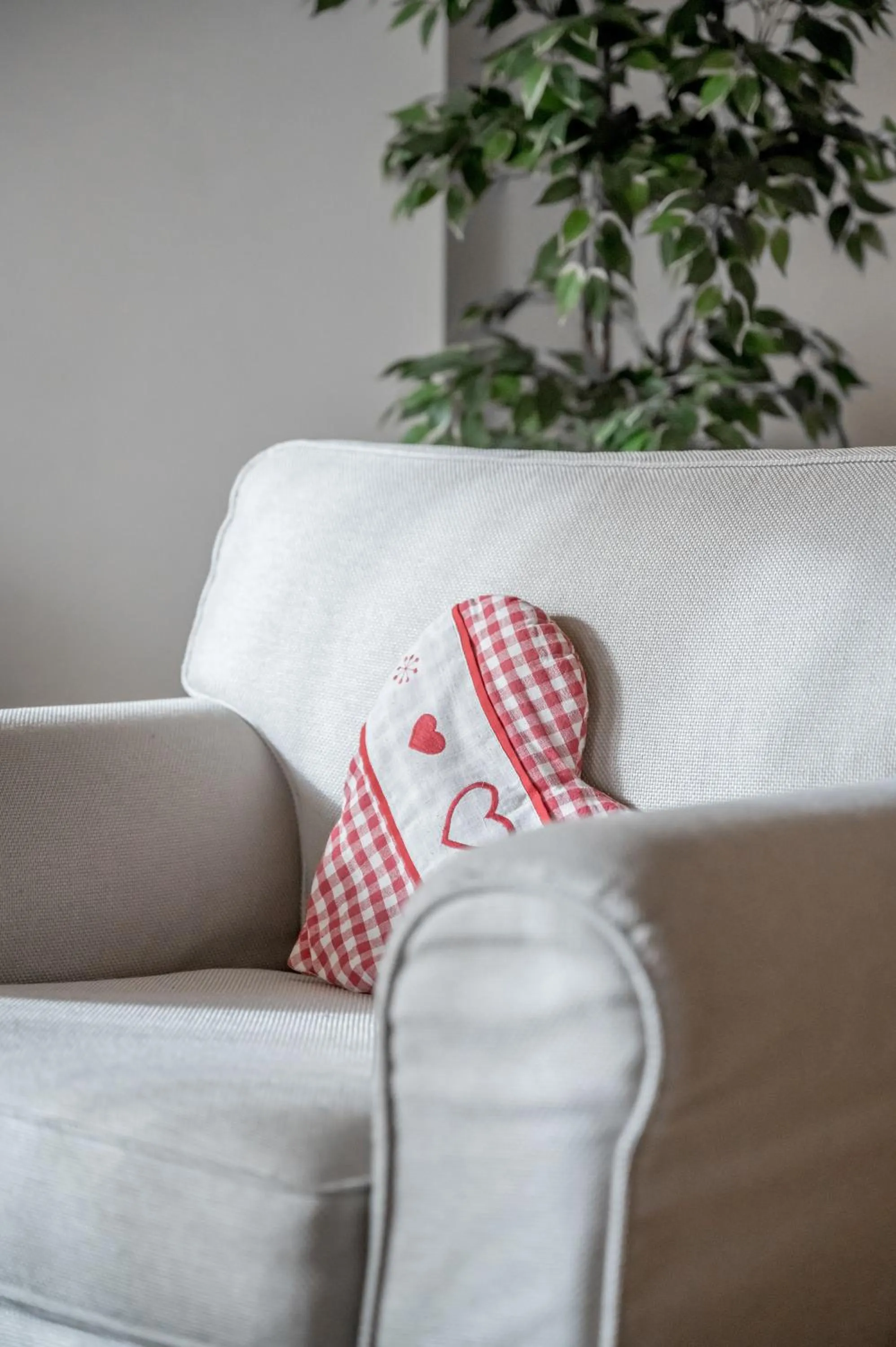 Living room in Apartment Torri di Seefeld