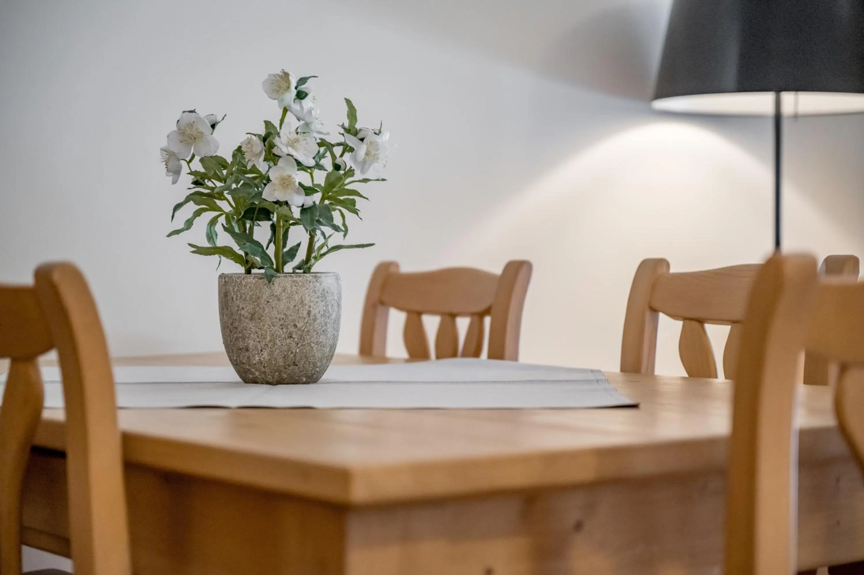 Dining area in Apartment Torri di Seefeld