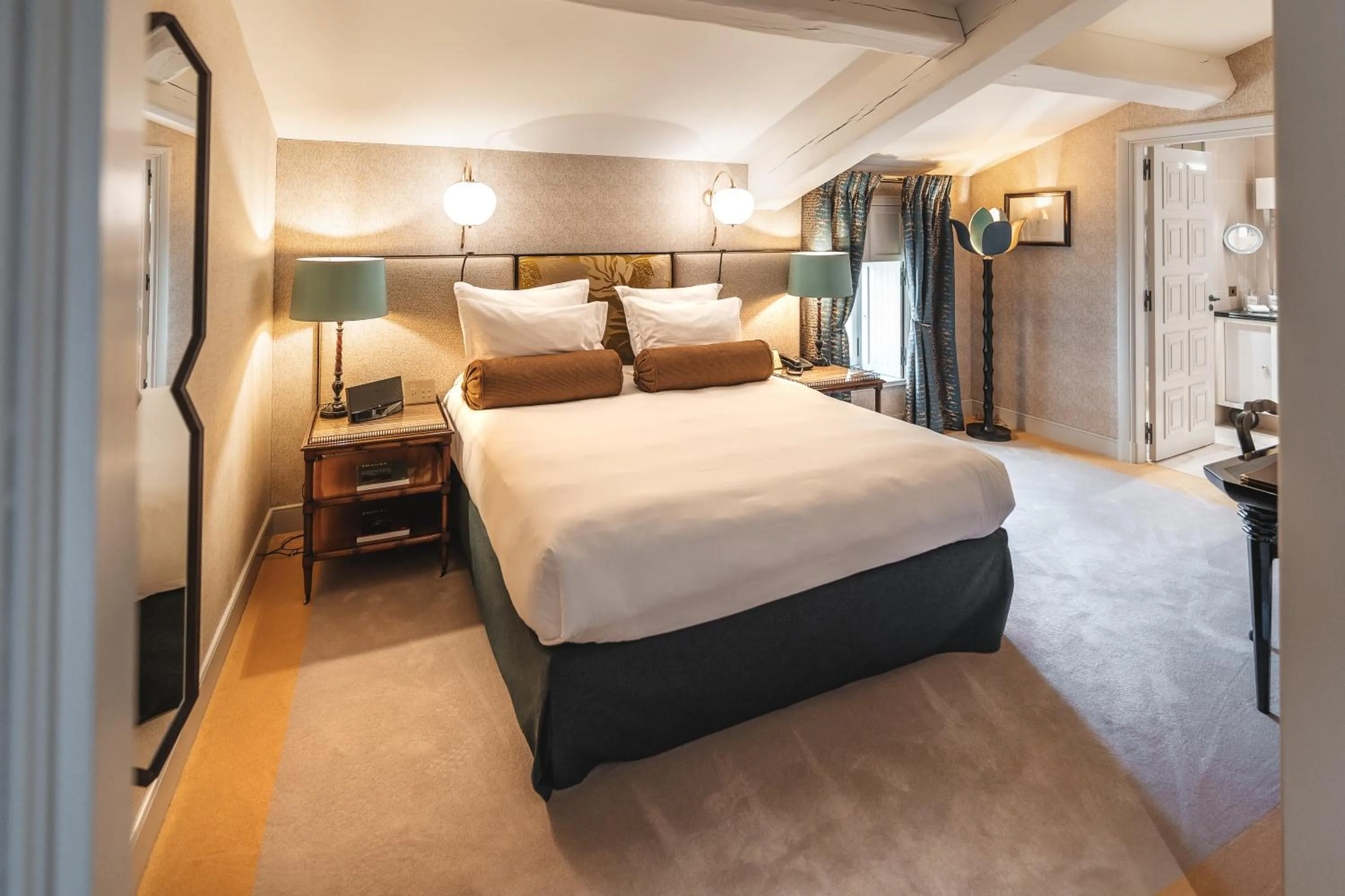 Bedroom, Bed in Hôtel de Pavie