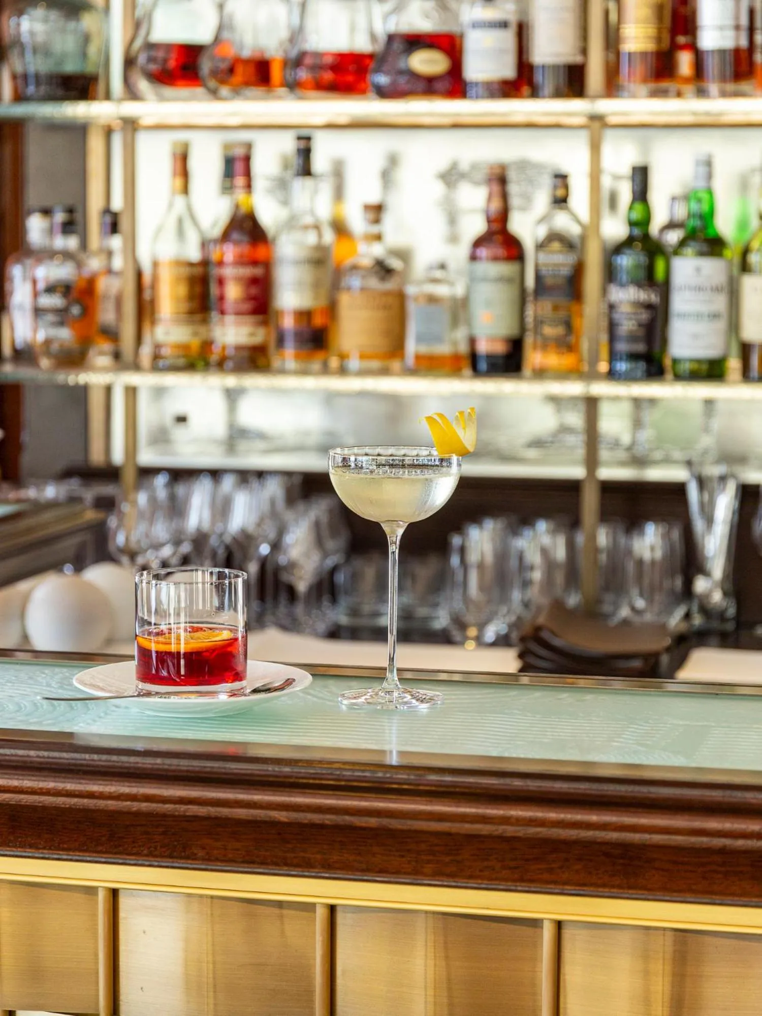 Lounge or bar in Hôtel de Pavie