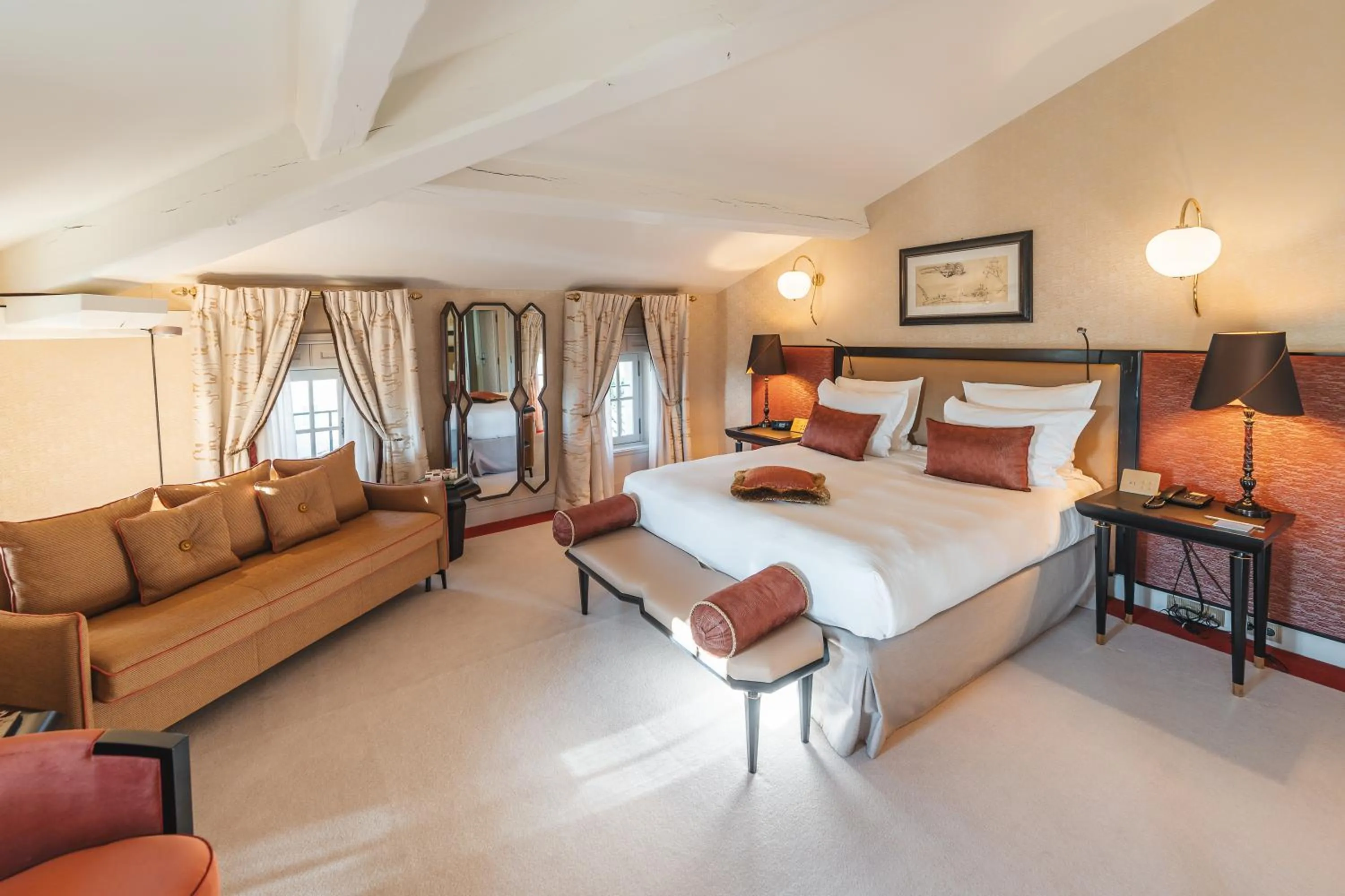 Bedroom, Bed in Hôtel de Pavie