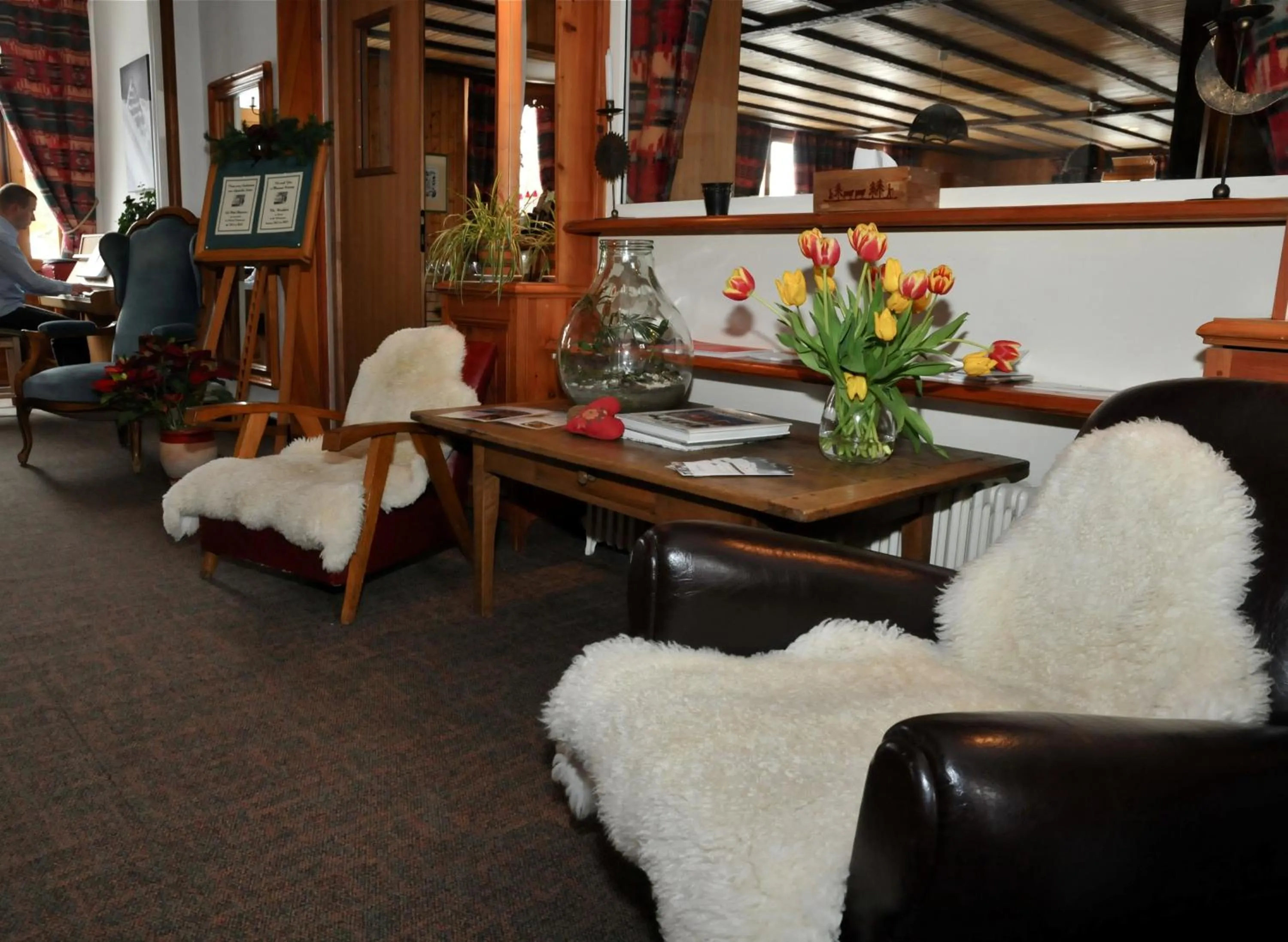 Lounge or bar in Hôtel Bellier