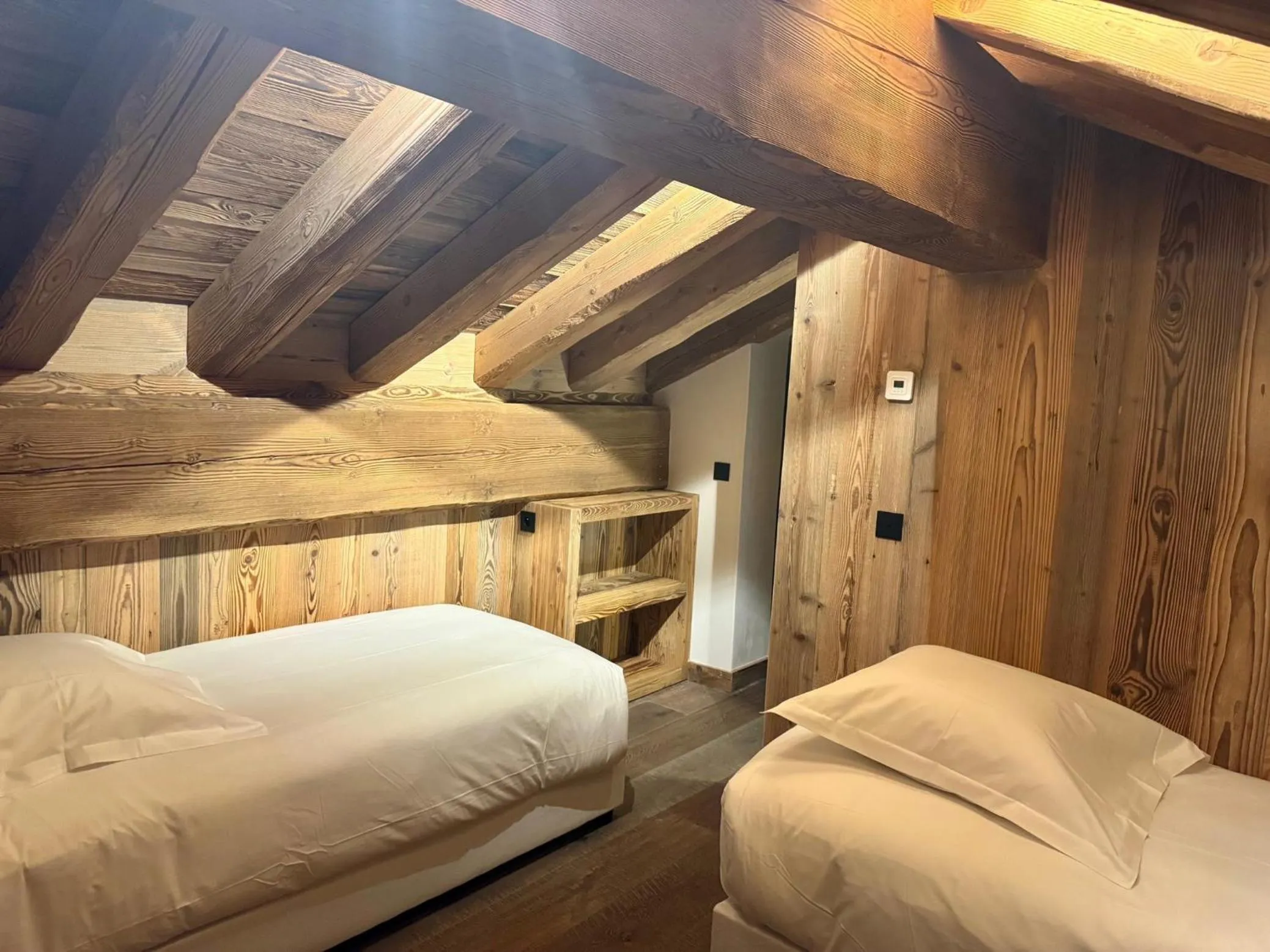 Bed in Hotel Ormelune