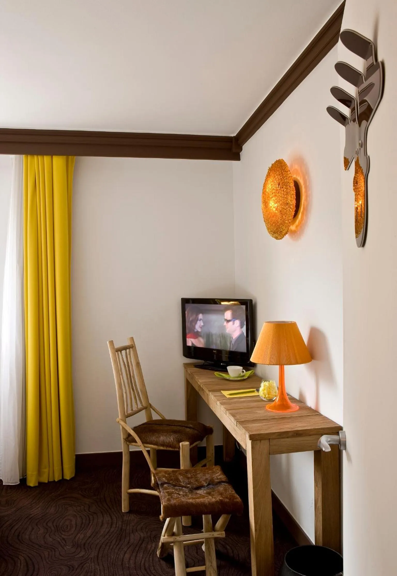 Seating area in Hotel Ormelune