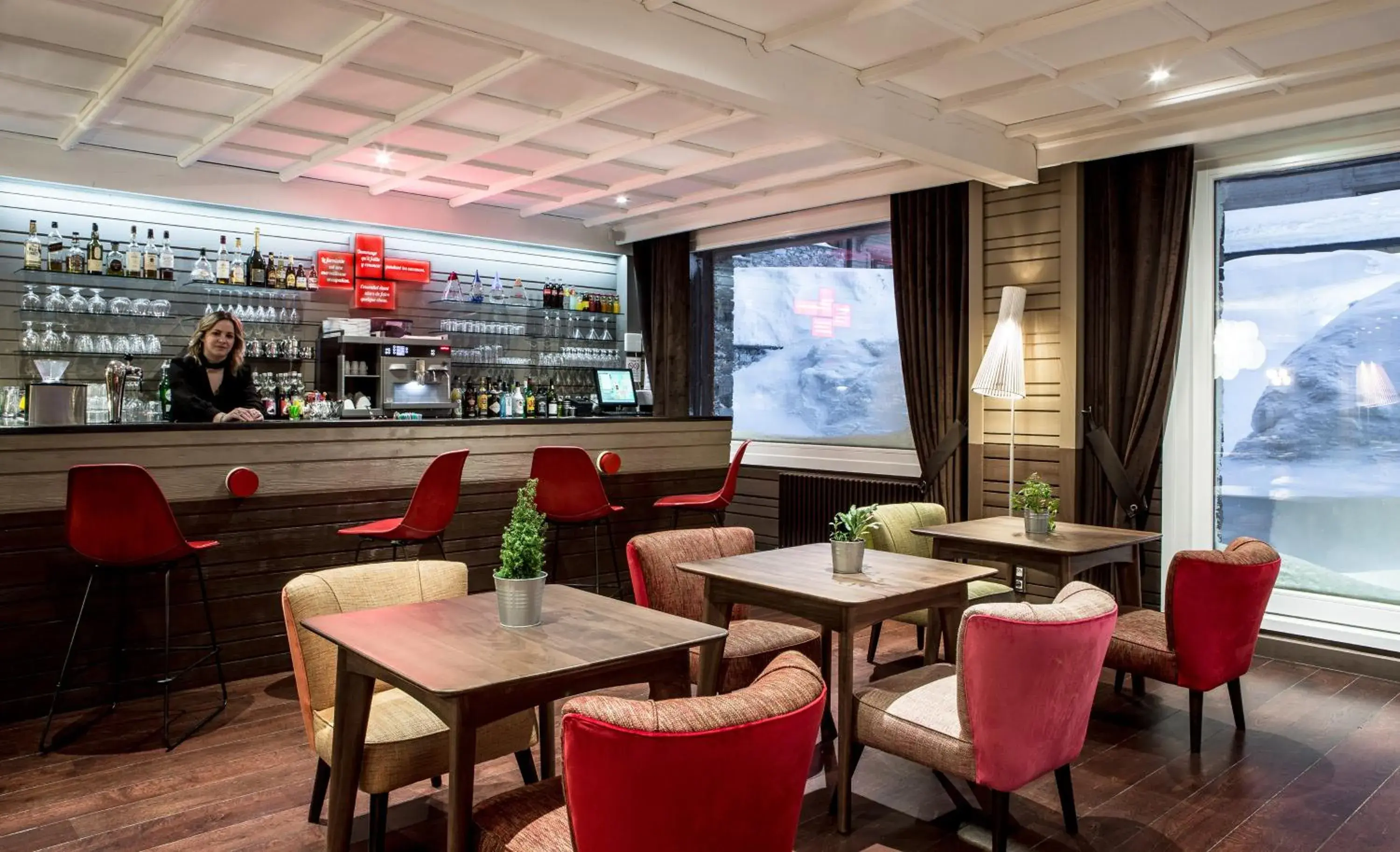 Lounge or bar in Hotel Ormelune Lounge or bar in Hotel Ormelune