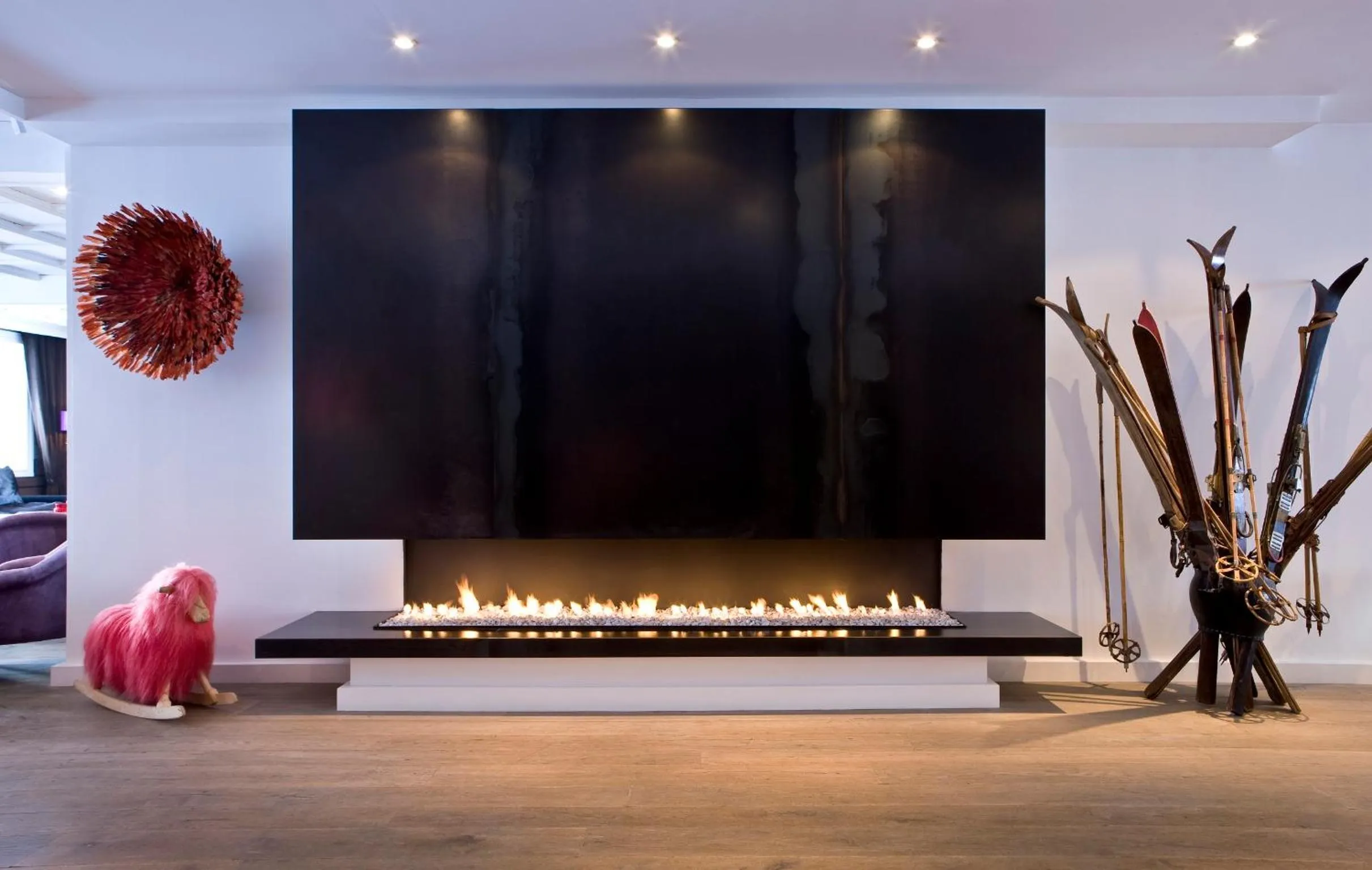 Decorative detail in Hotel Ormelune