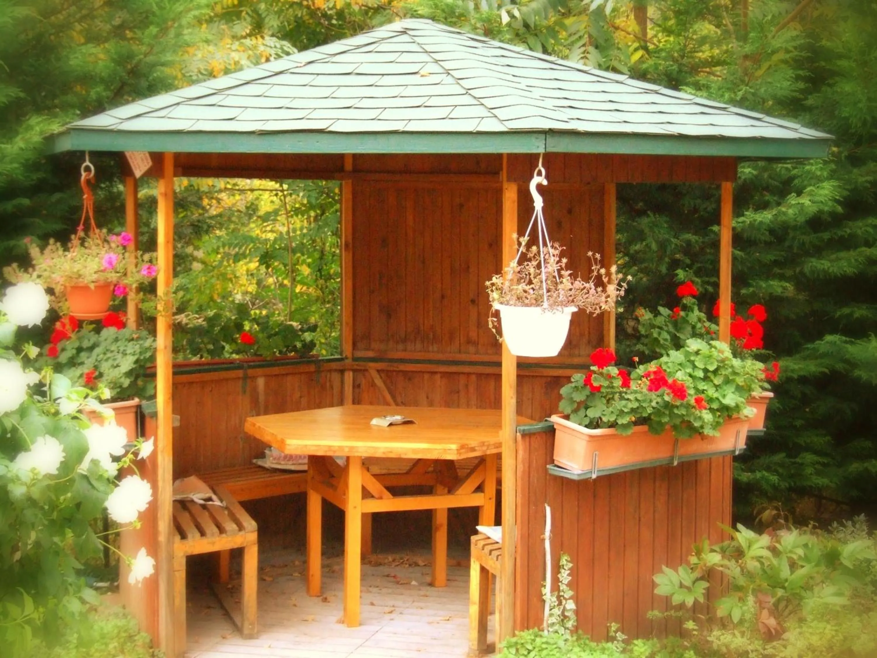 Garden in Pollushof Panzió és Étterem