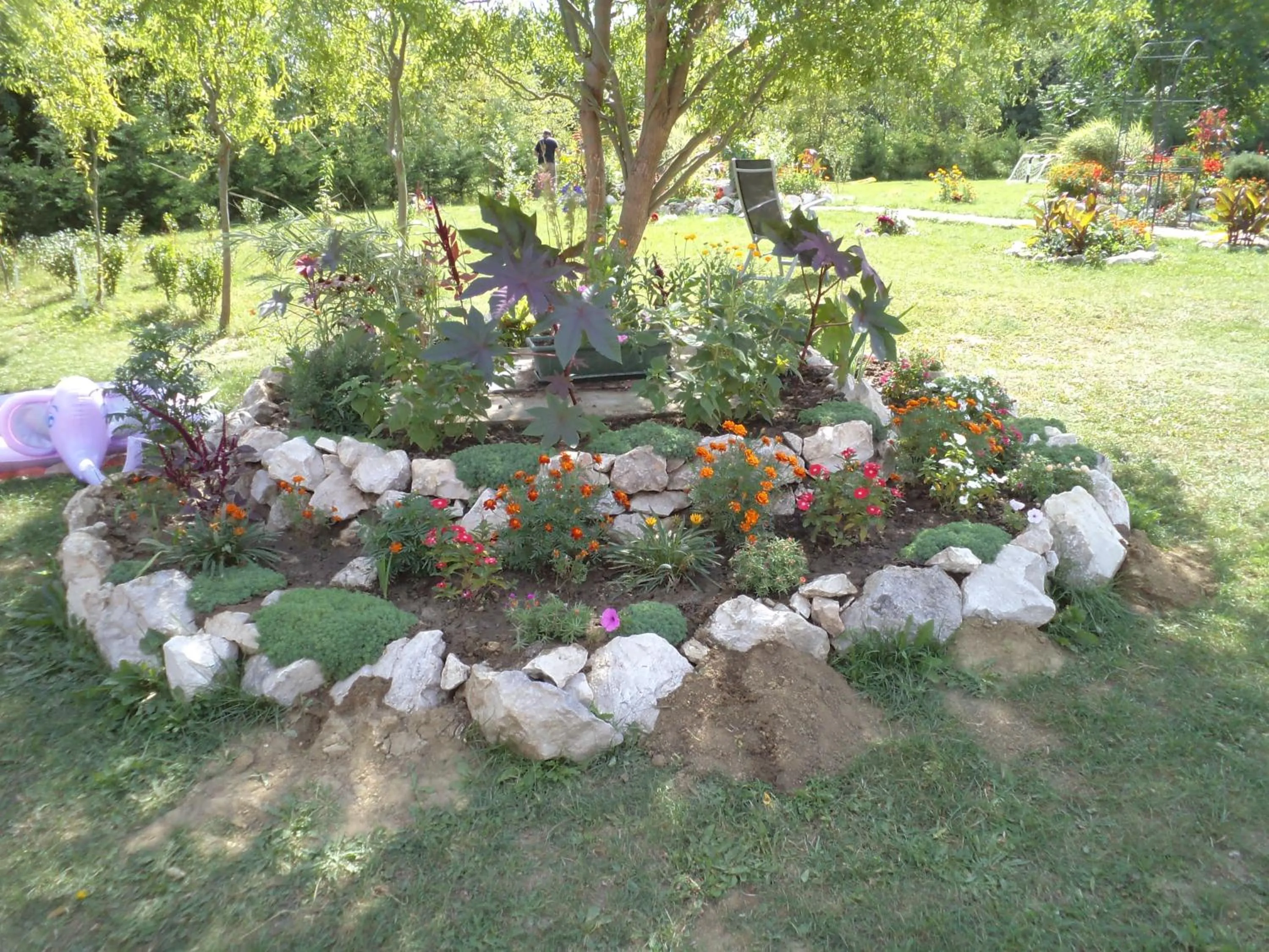 Garden in Pollushof Panzió és Étterem