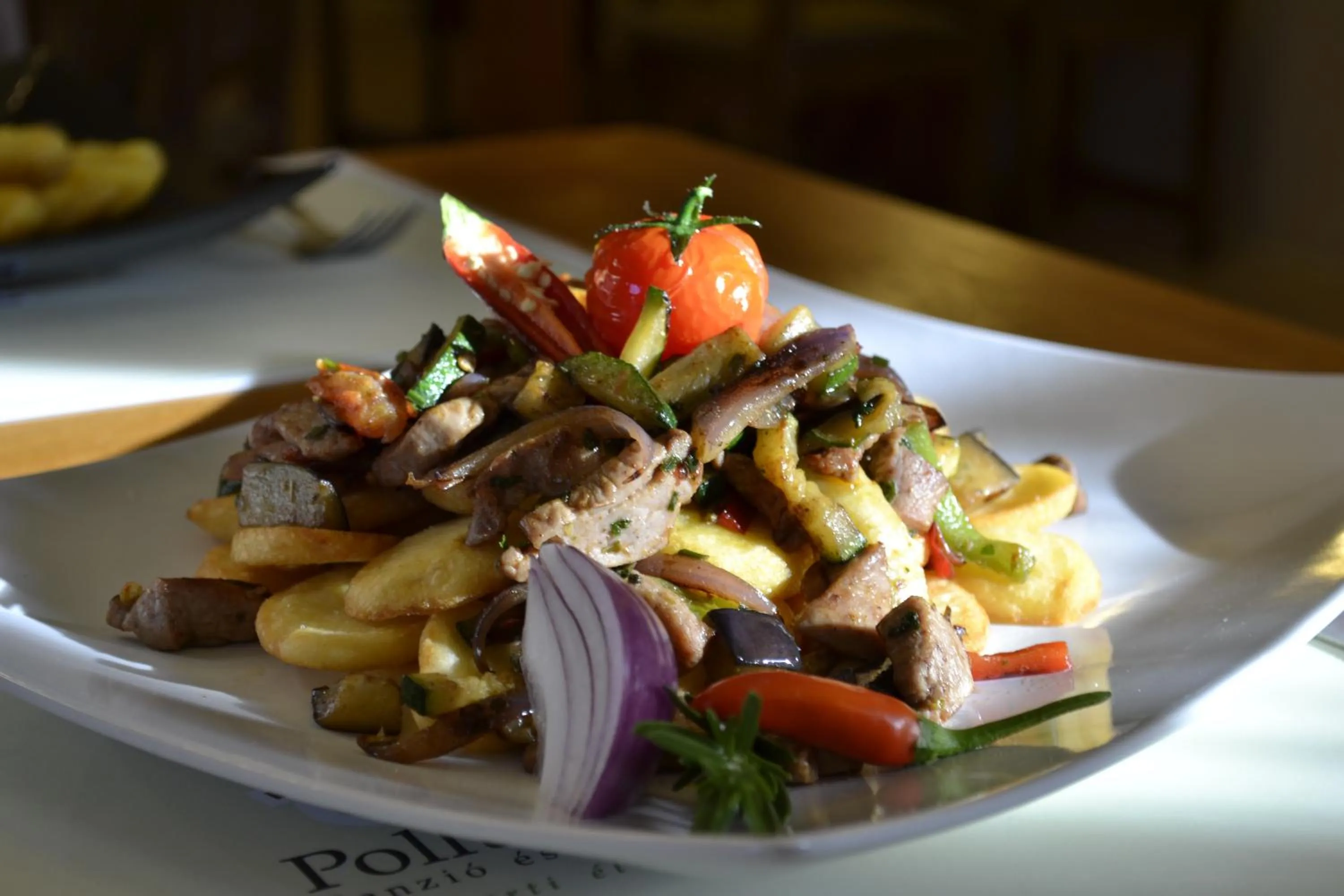 Food close-up in Pollushof Panzió és Étterem