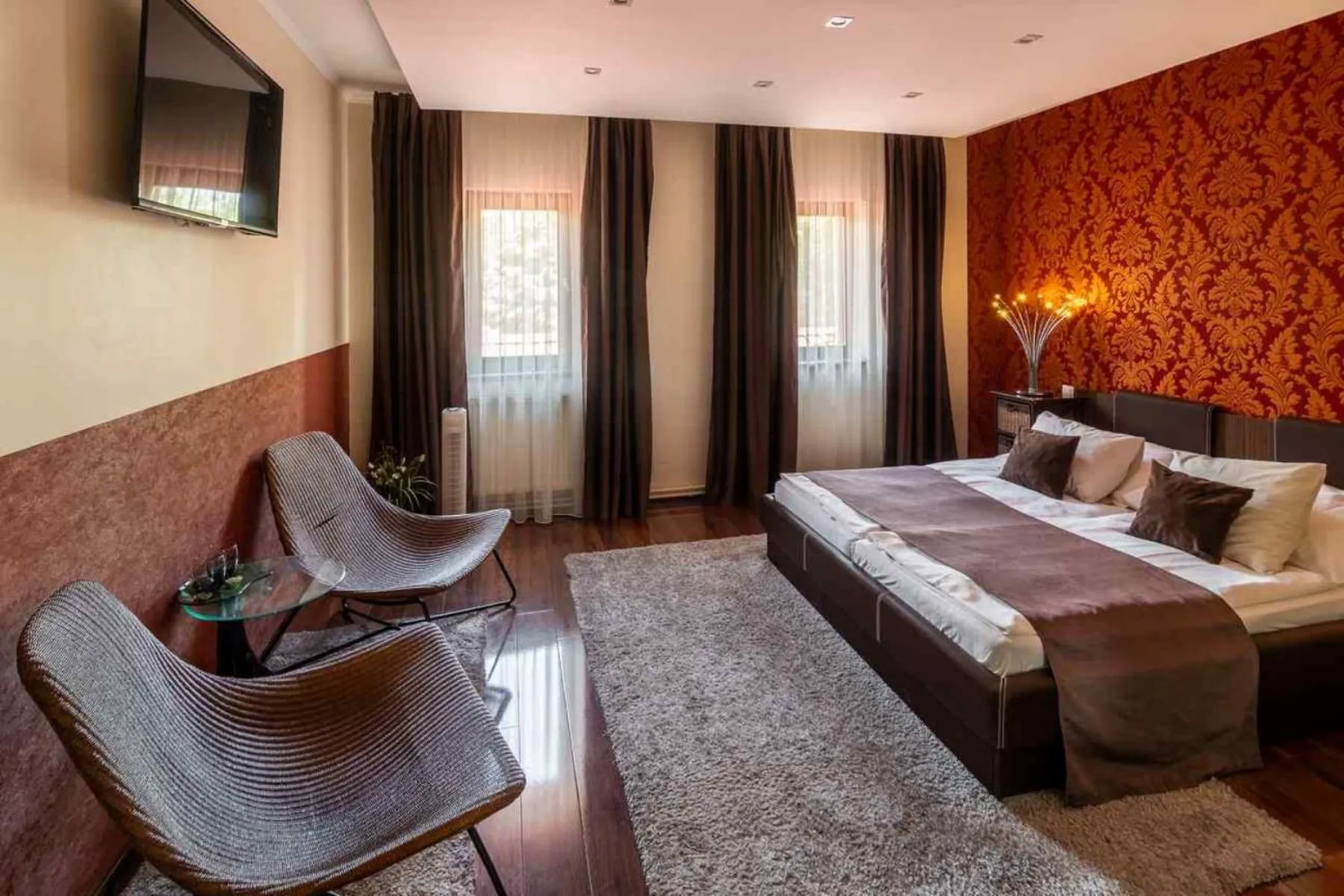 Bedroom, Bed in Pollushof Panzió és Étterem