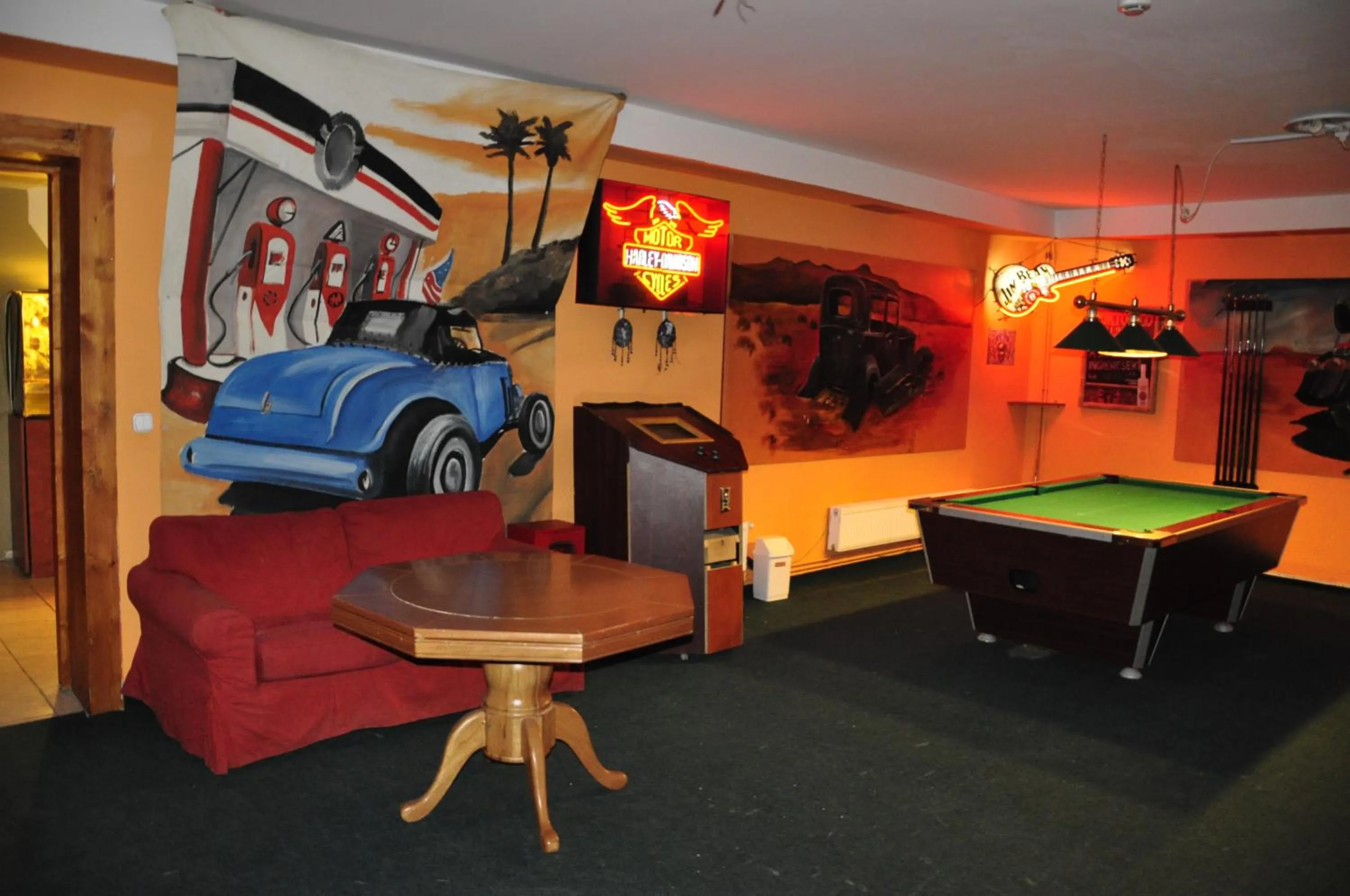 Billiard in Pollushof Panzió és Étterem