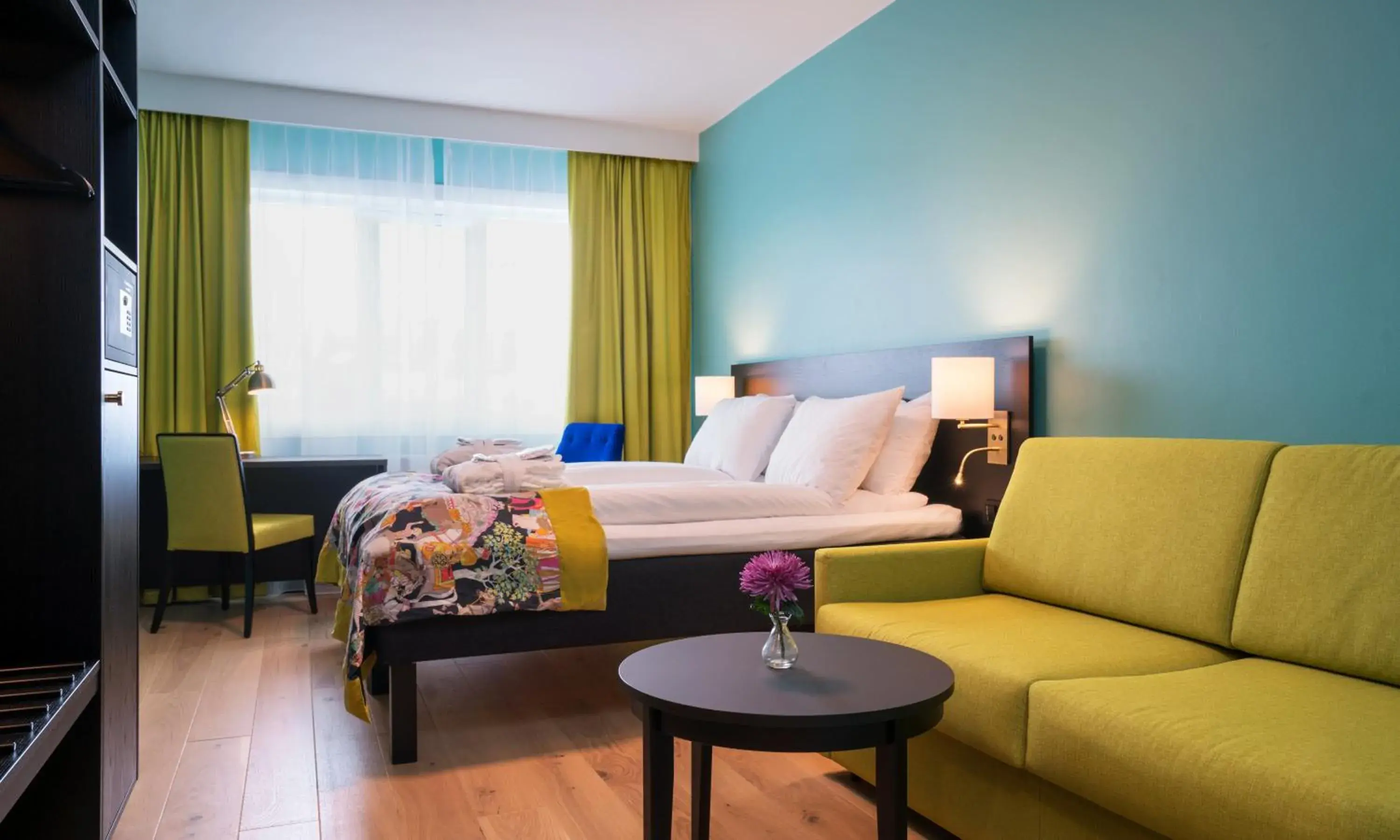 Bed in Thon Hotel Europa Bed in Thon Hotel Europa