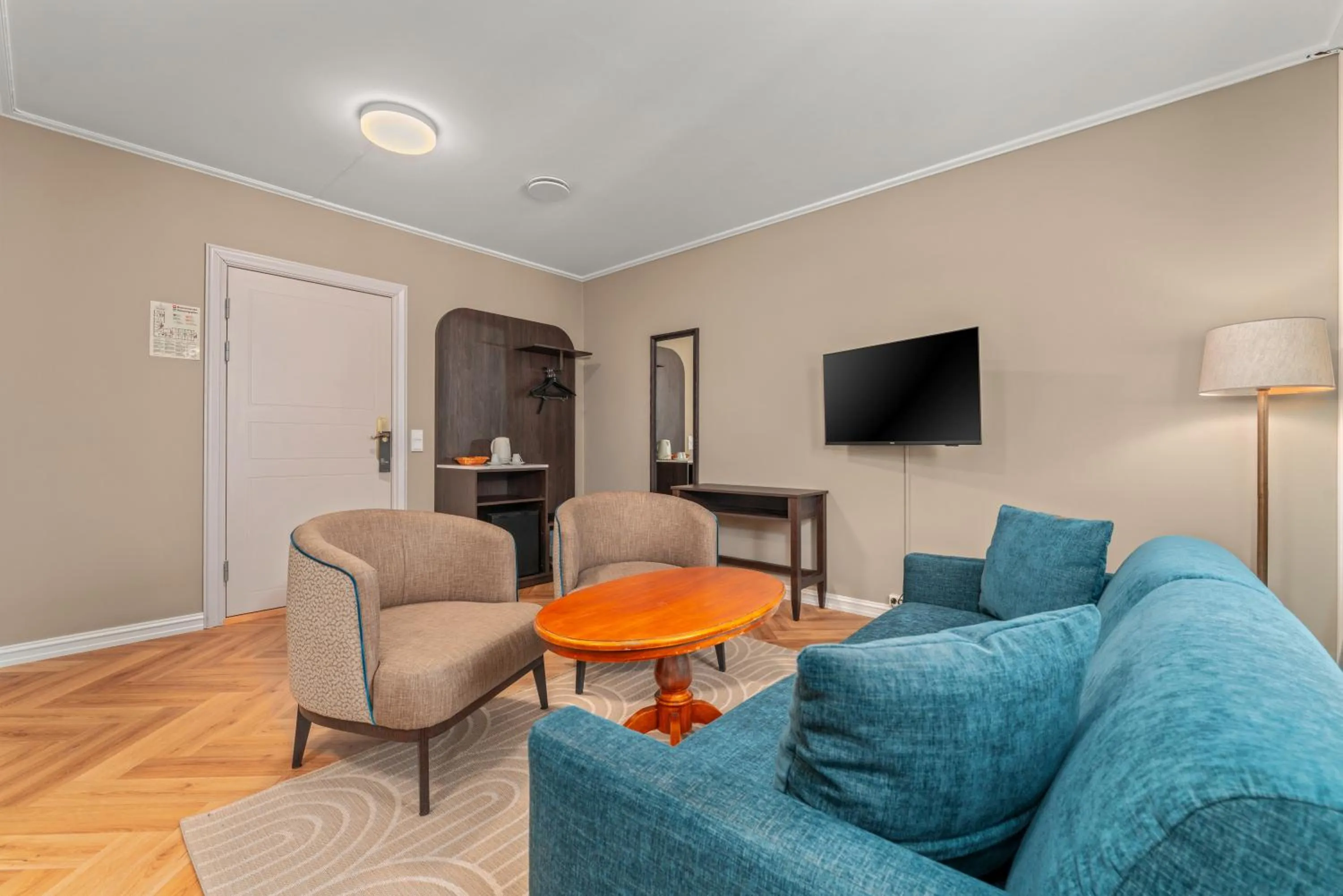 Seating area in Hotel Breiseth