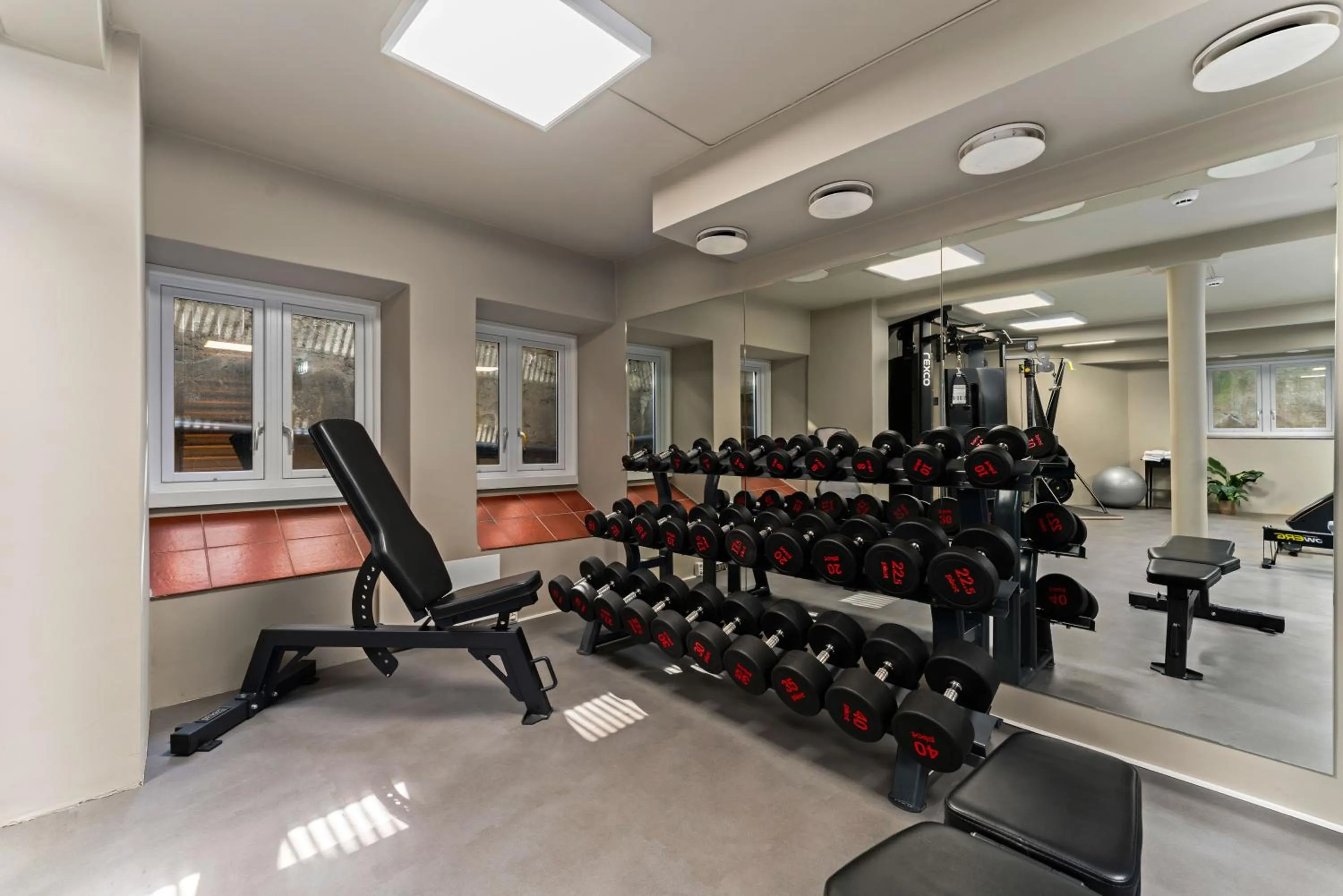 Fitness centre/facilities in Hotel Breiseth