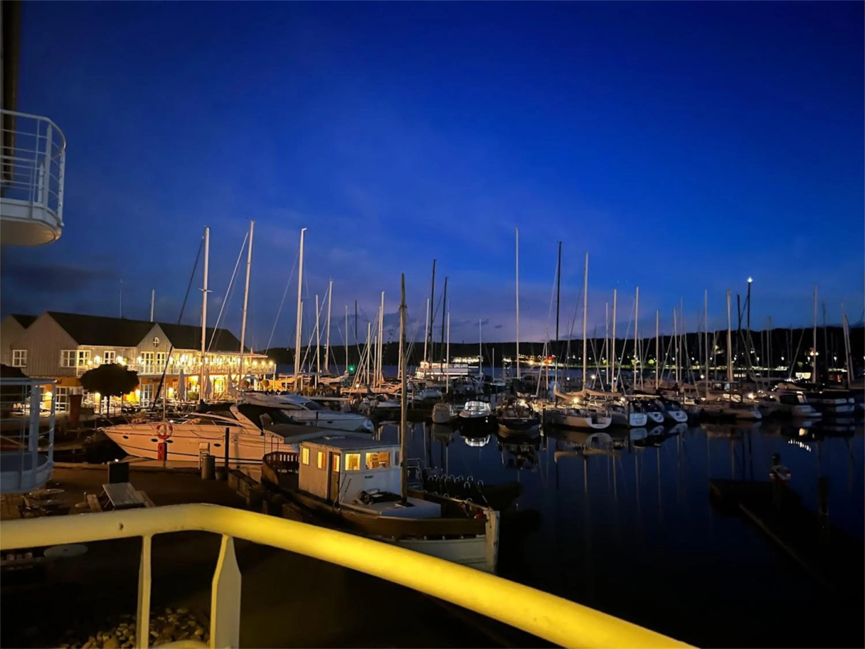 Sea view in BB-Hotel Aarhus Havnehotellet