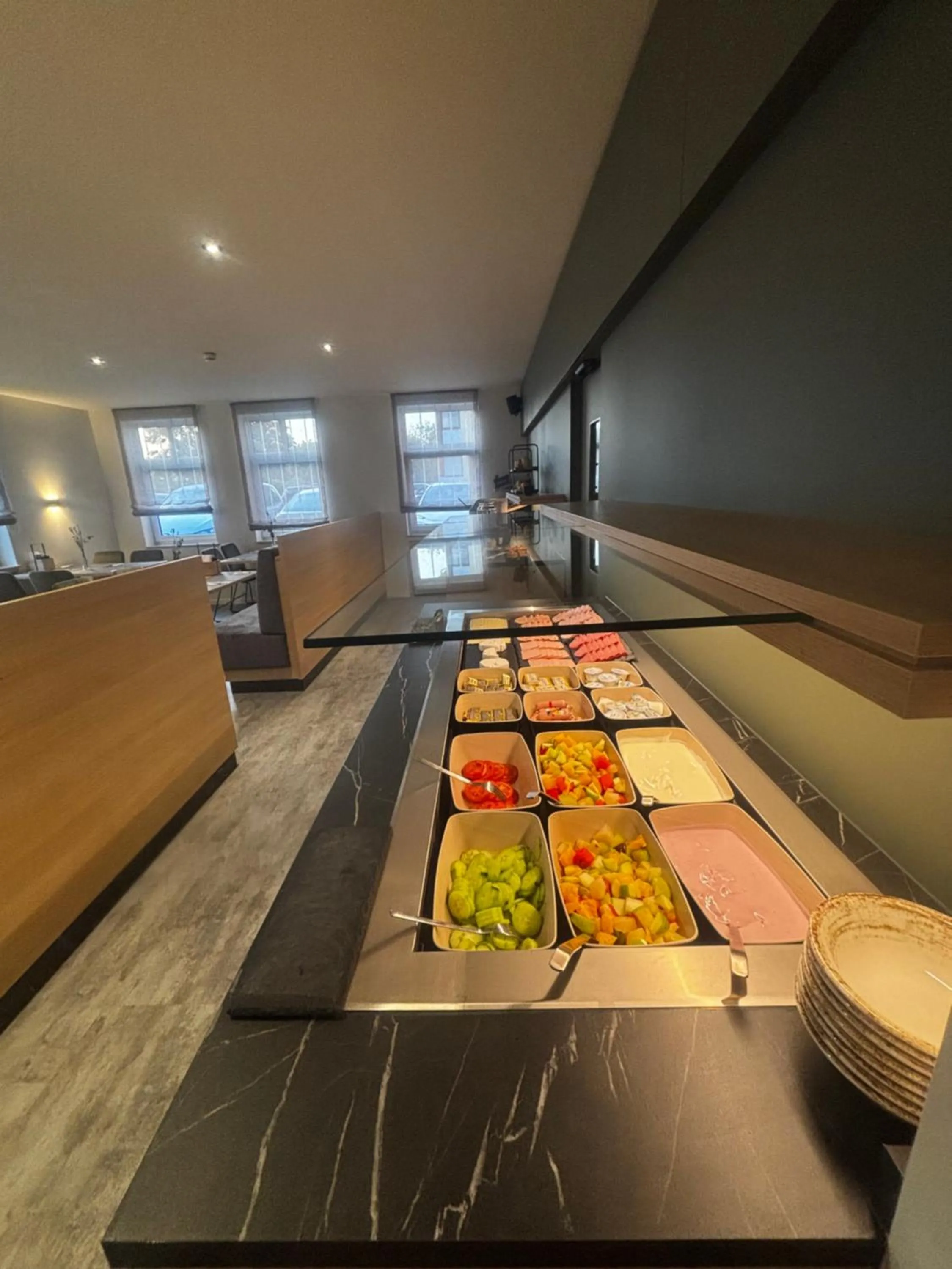 Buffet breakfast in Hotel am Stadthaus