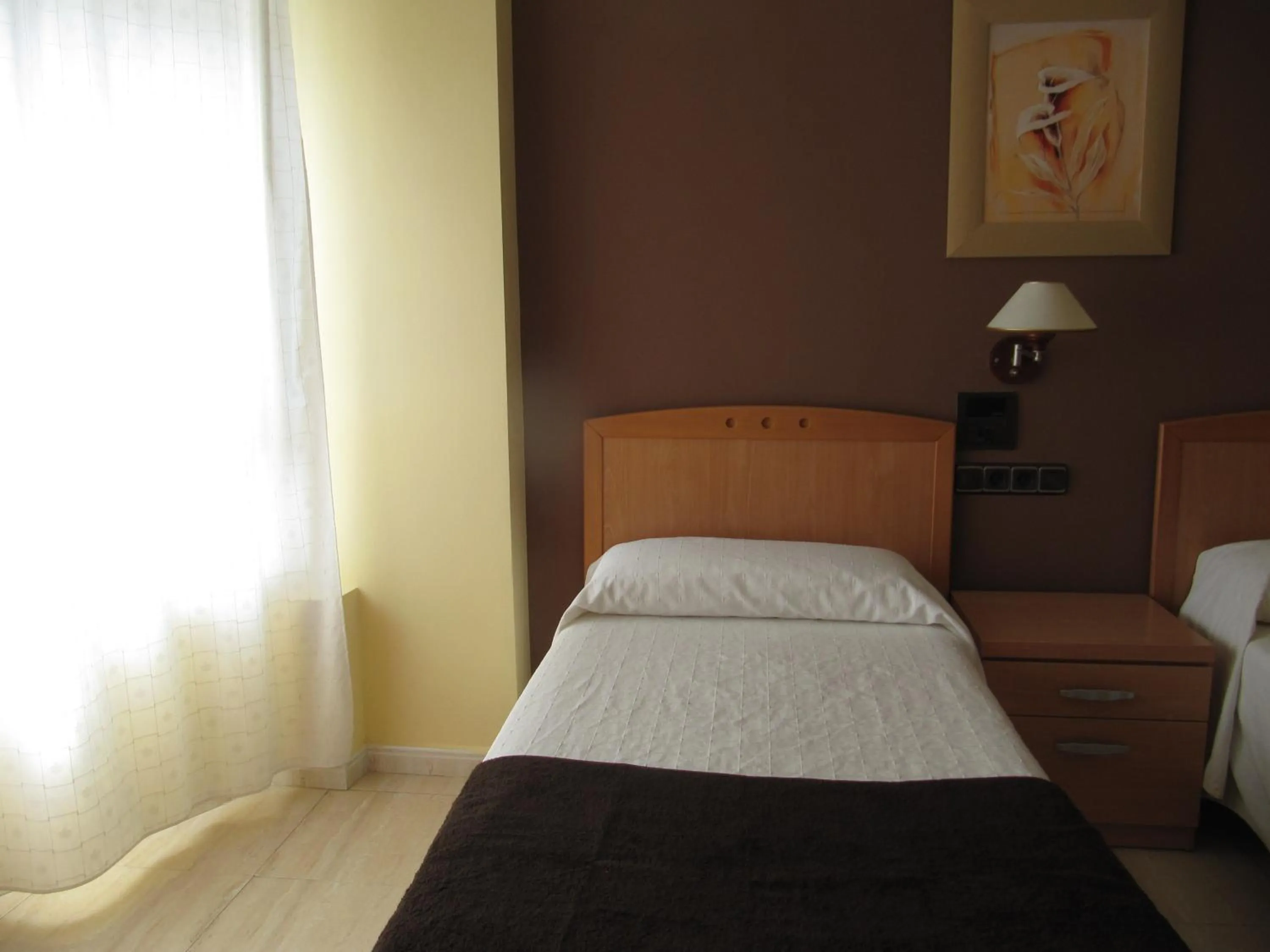 Bedroom, Bed in Hostal Meseguer