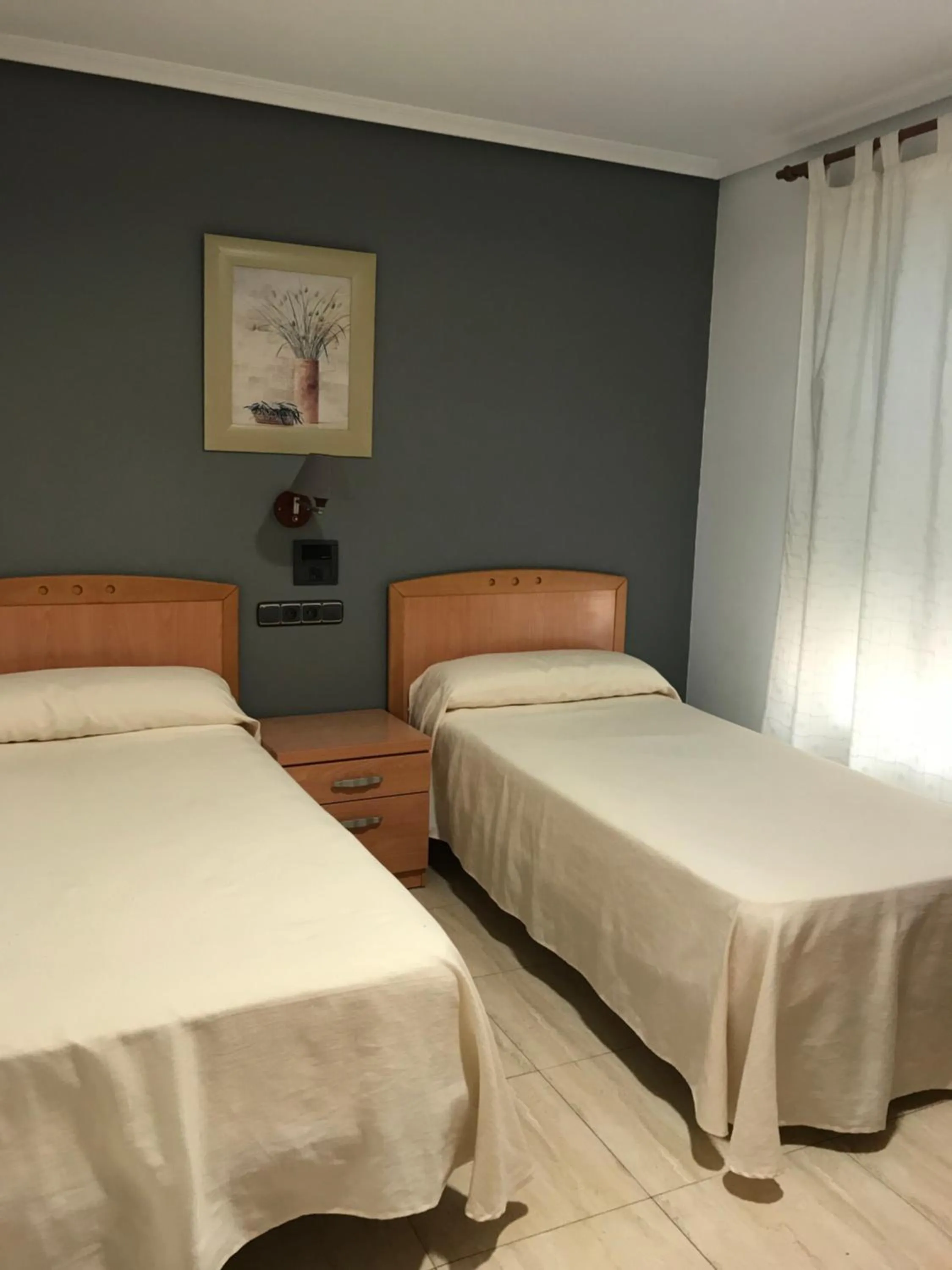 Bed in Hostal Meseguer