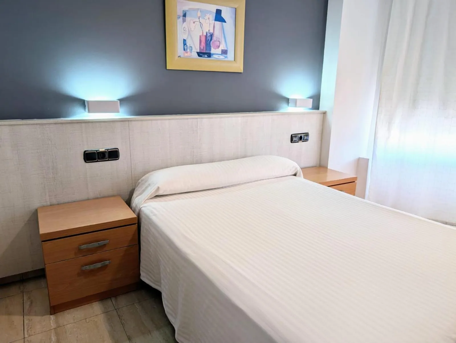 Bed in Hostal Meseguer