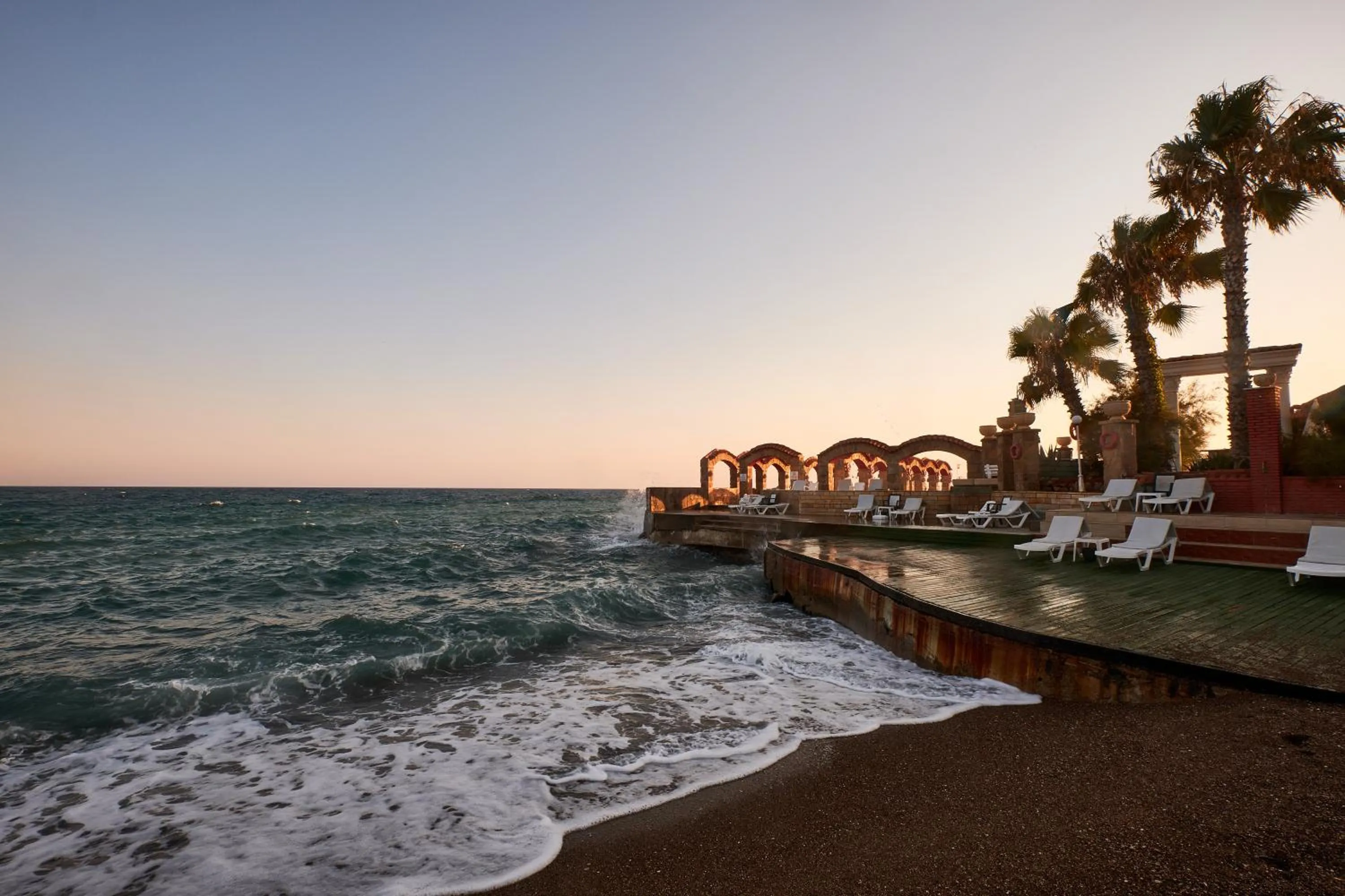 Sunset in Club Hotel Sera