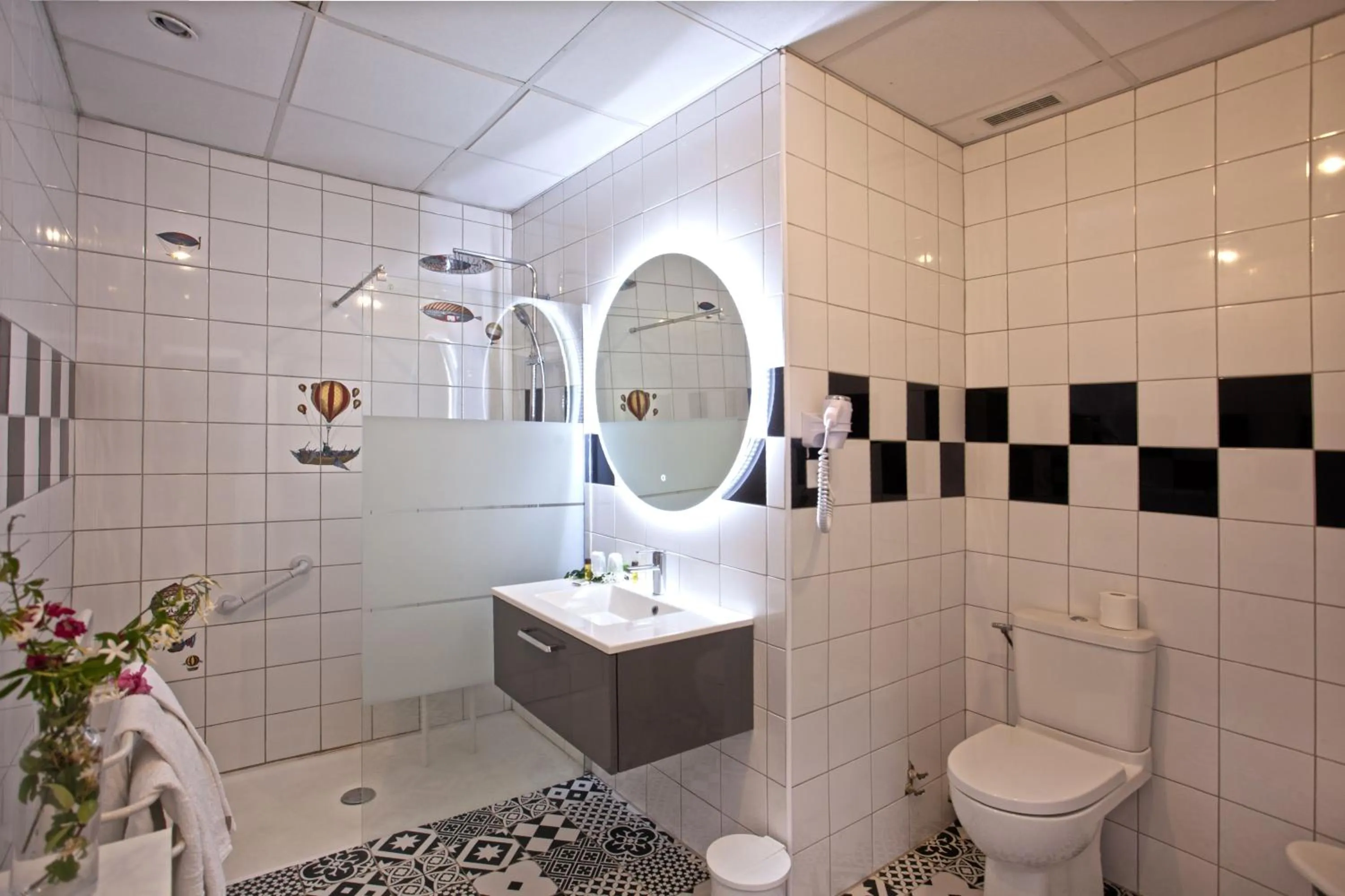 Bathroom in Hotel Kalliste