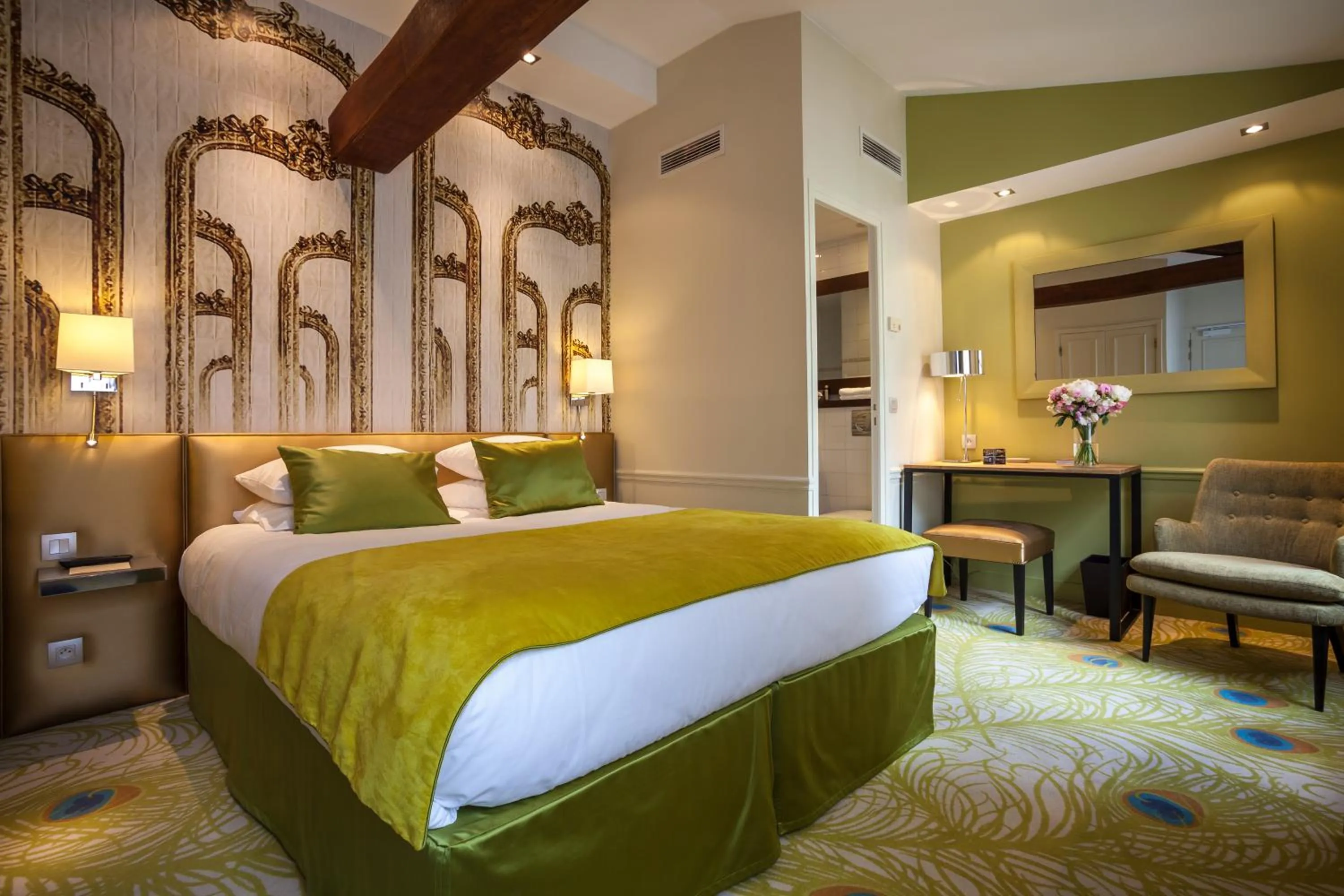 Bedroom, Bed in Le Clos Medicis