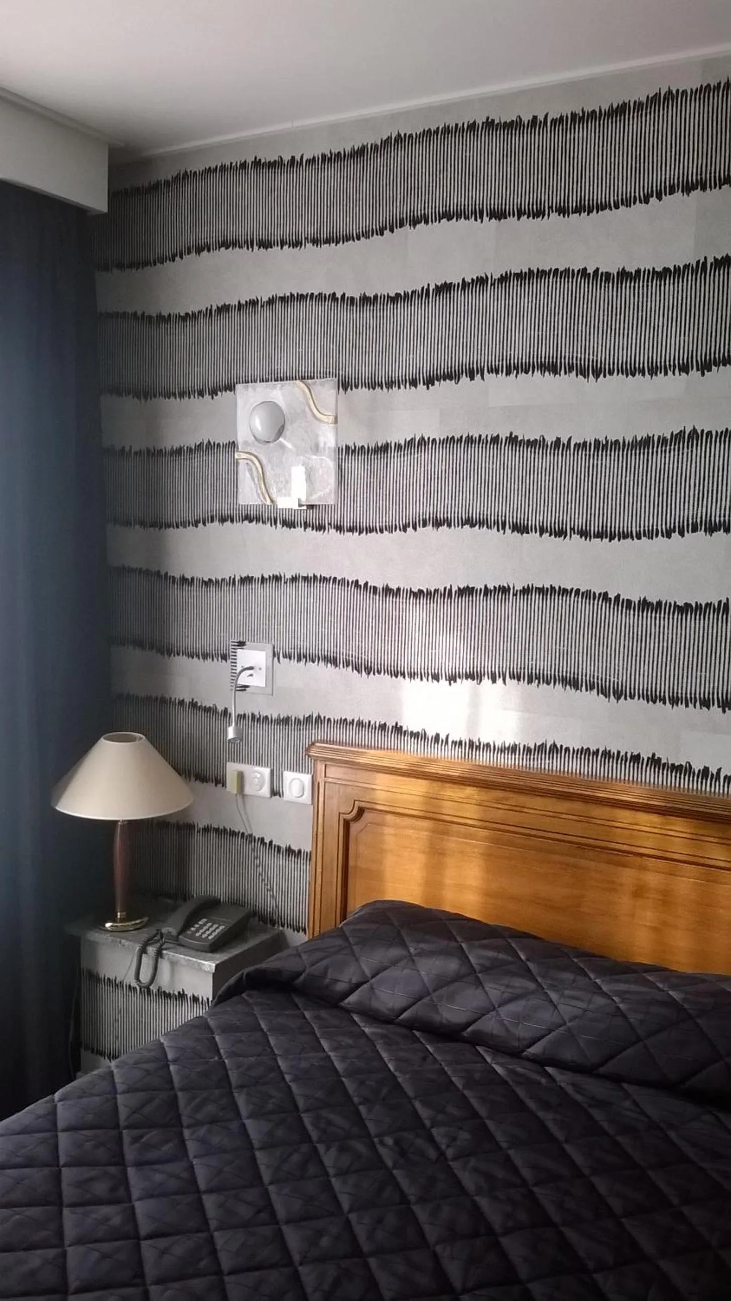 Bed in Hotel d'Angleterre