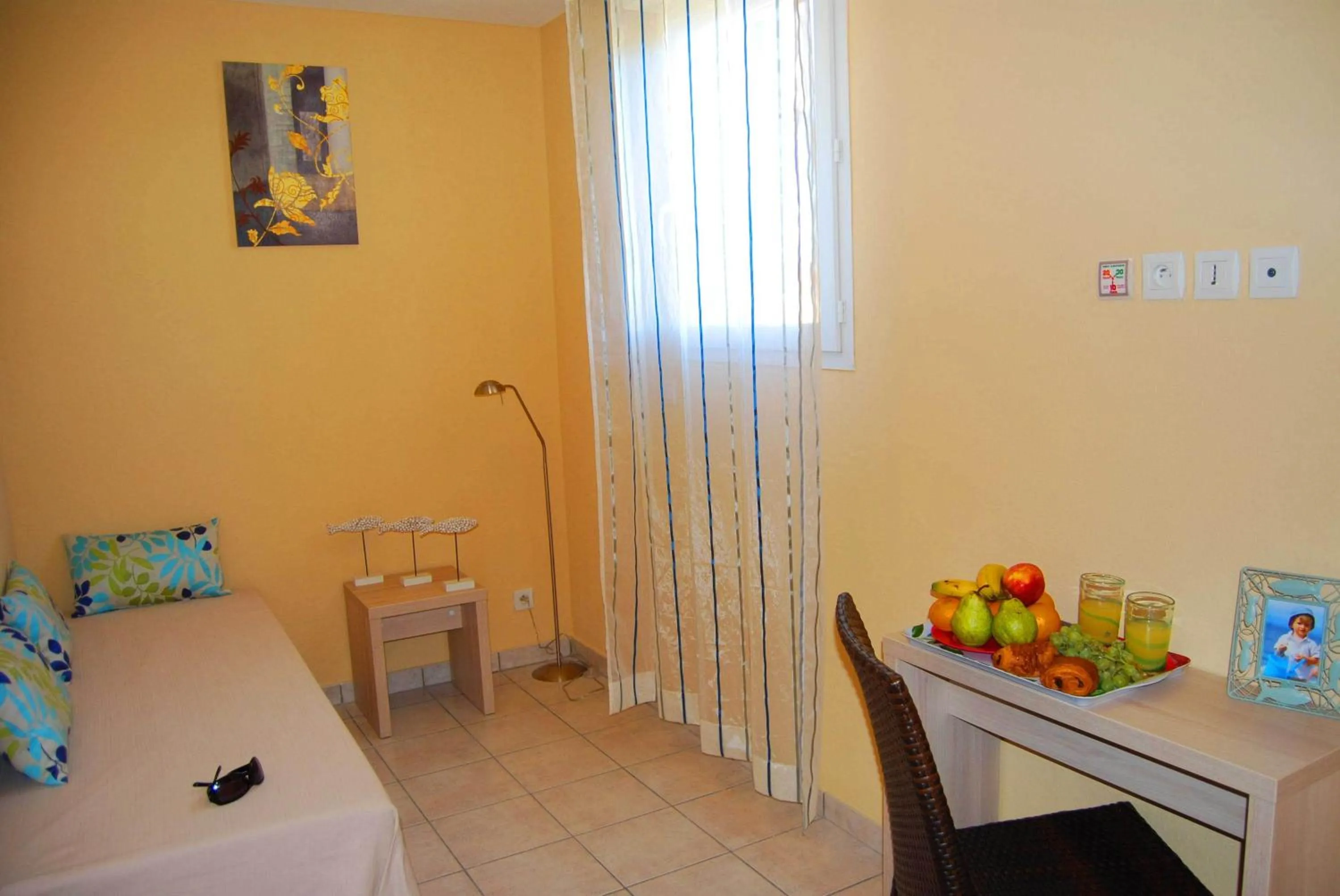 Bedroom, Bed in Lagrange Grand Bleu Vacances – Résidence Le Mas de Torreilles