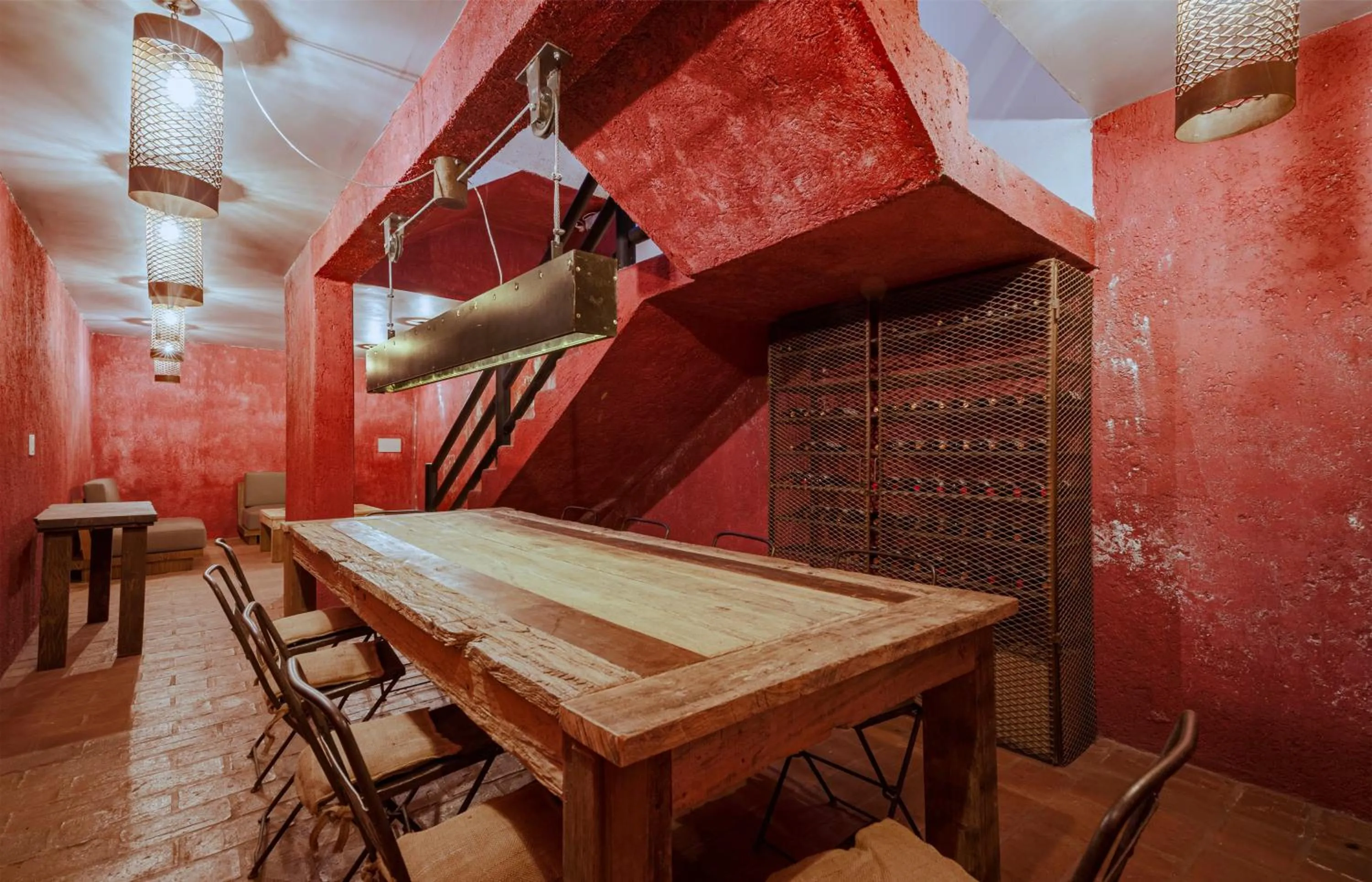 Seating area in Casa Lopez