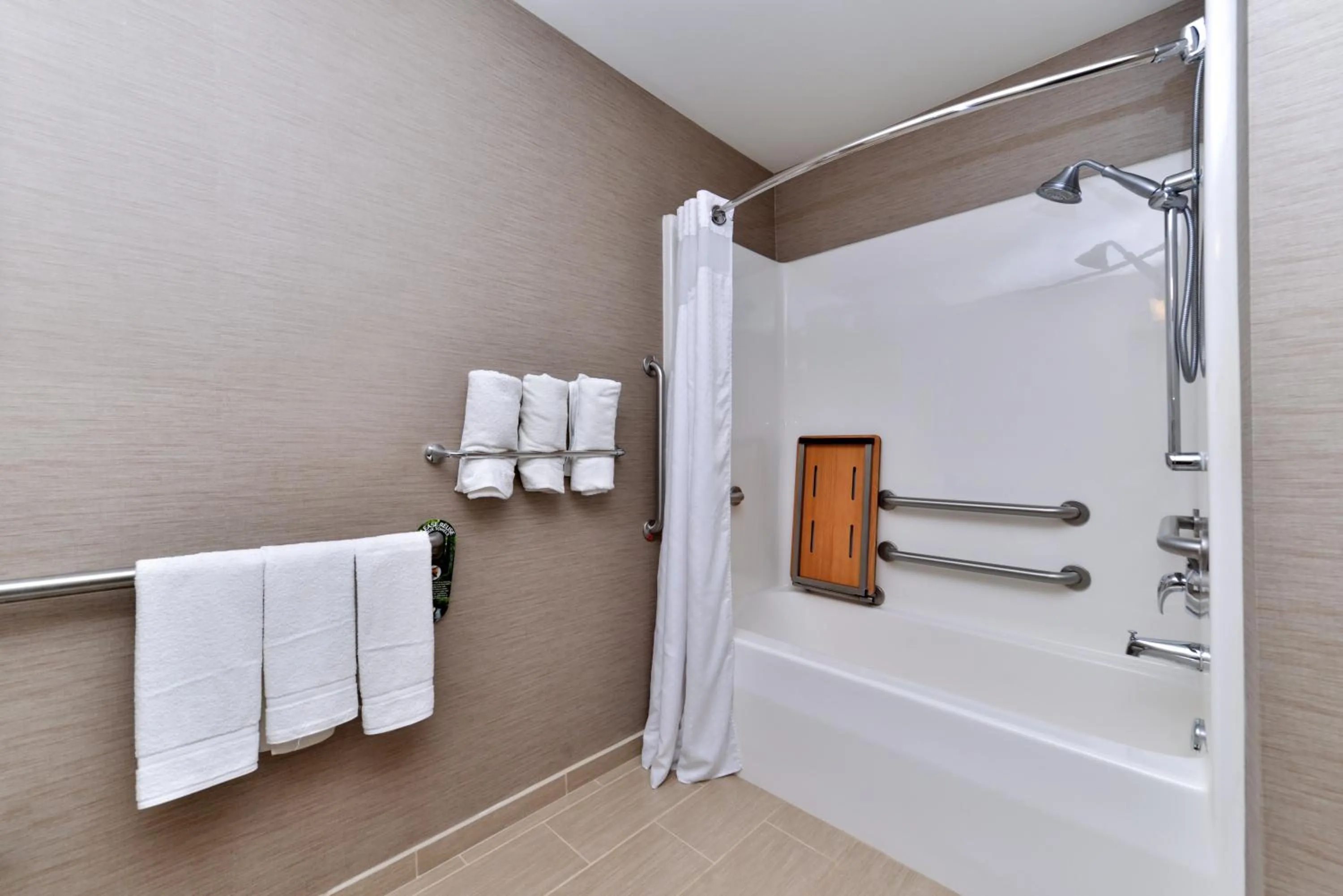 Bathroom in Holiday Inn Express Hotel & Suites St. Louis West-O'Fallon by IHG
