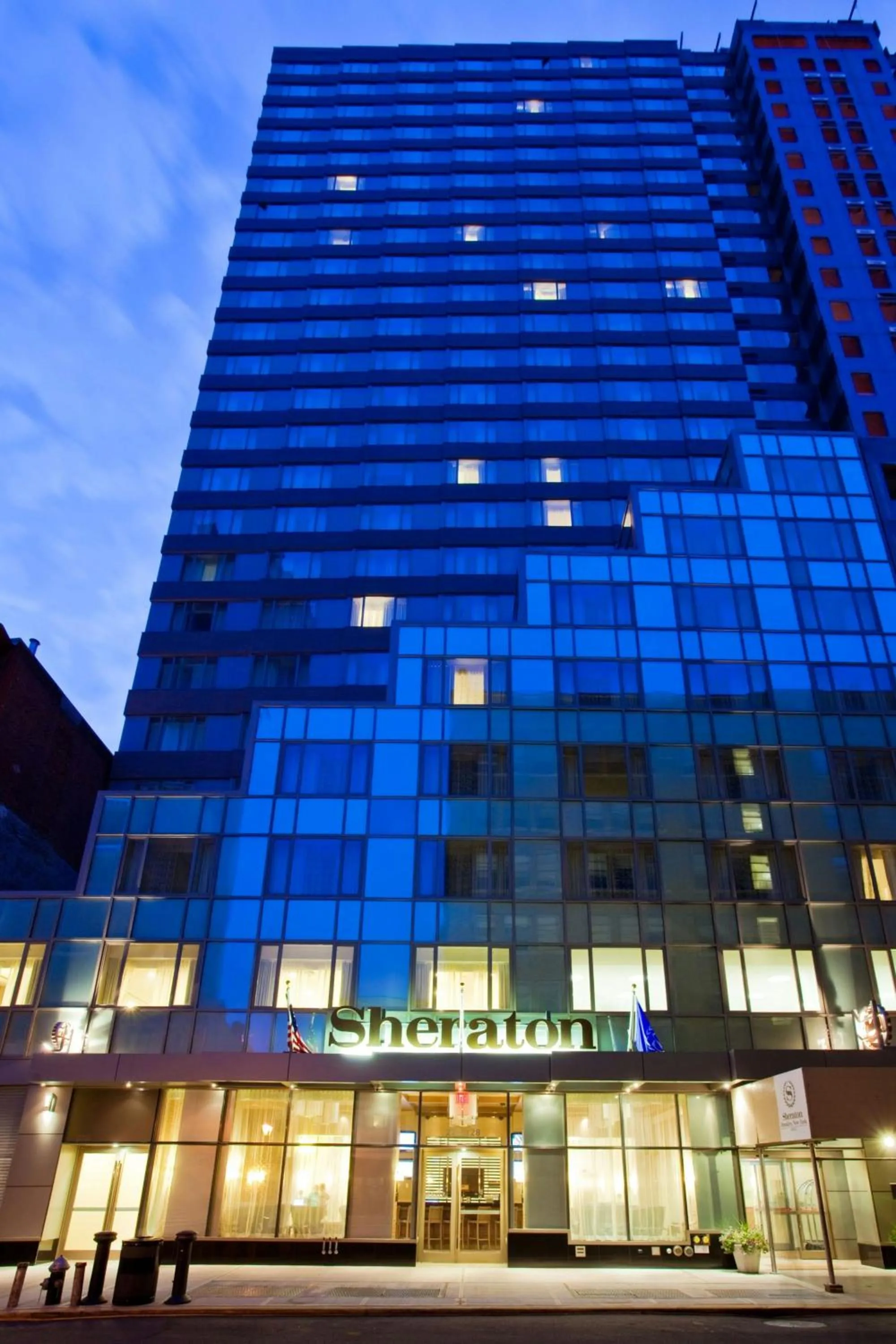 Property building in Sheraton Brooklyn New York