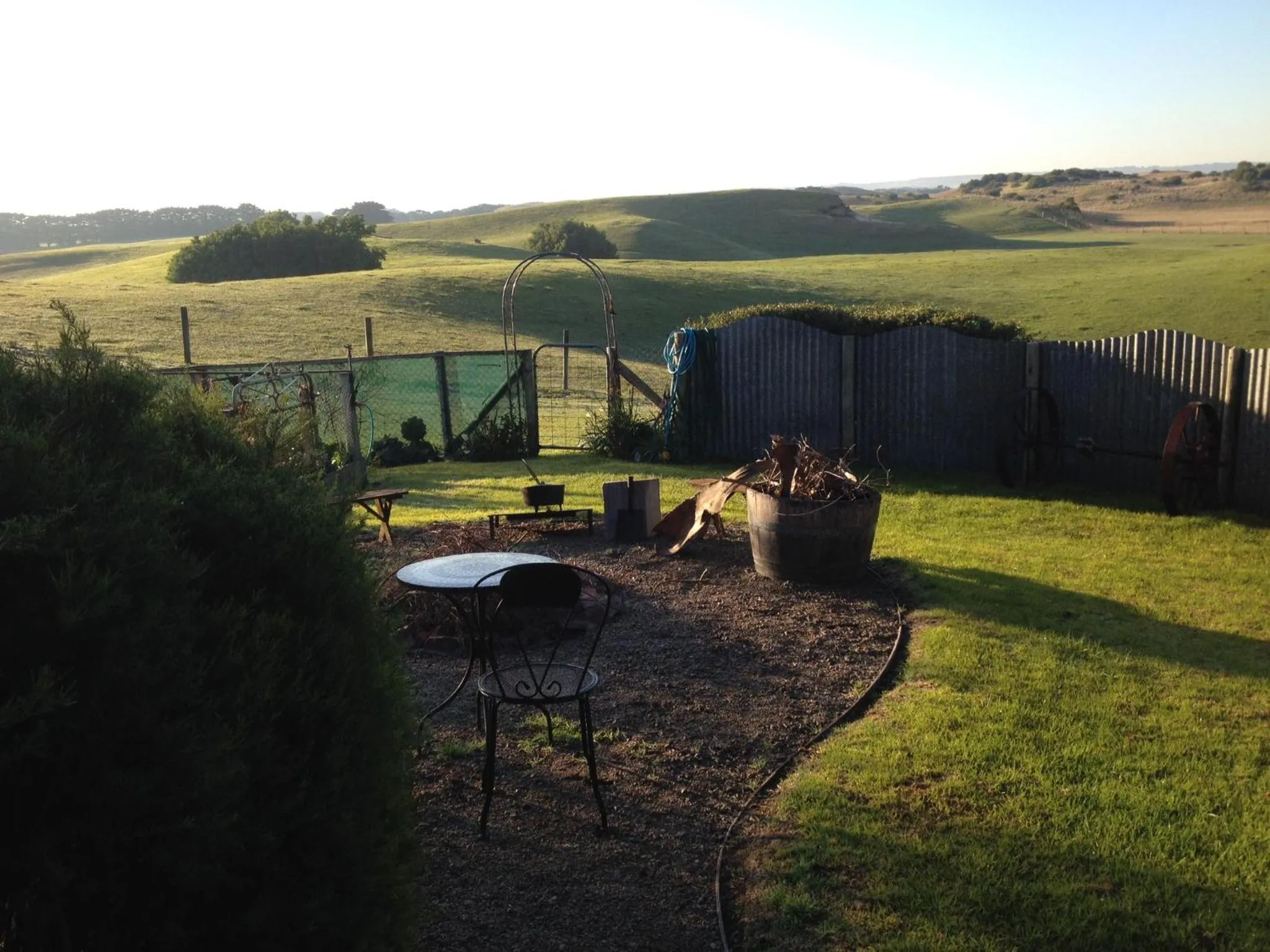 Natural landscape in The Potters Garden B&B