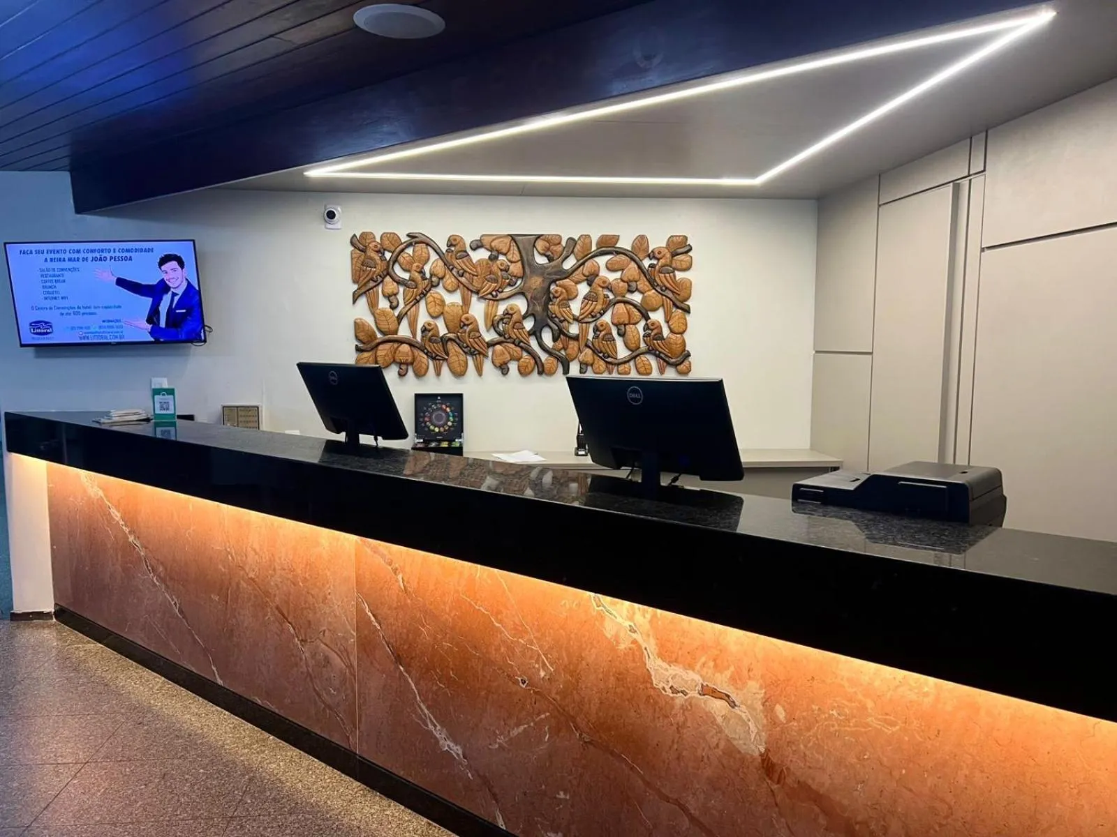 Lobby or reception in Littoral Hotel