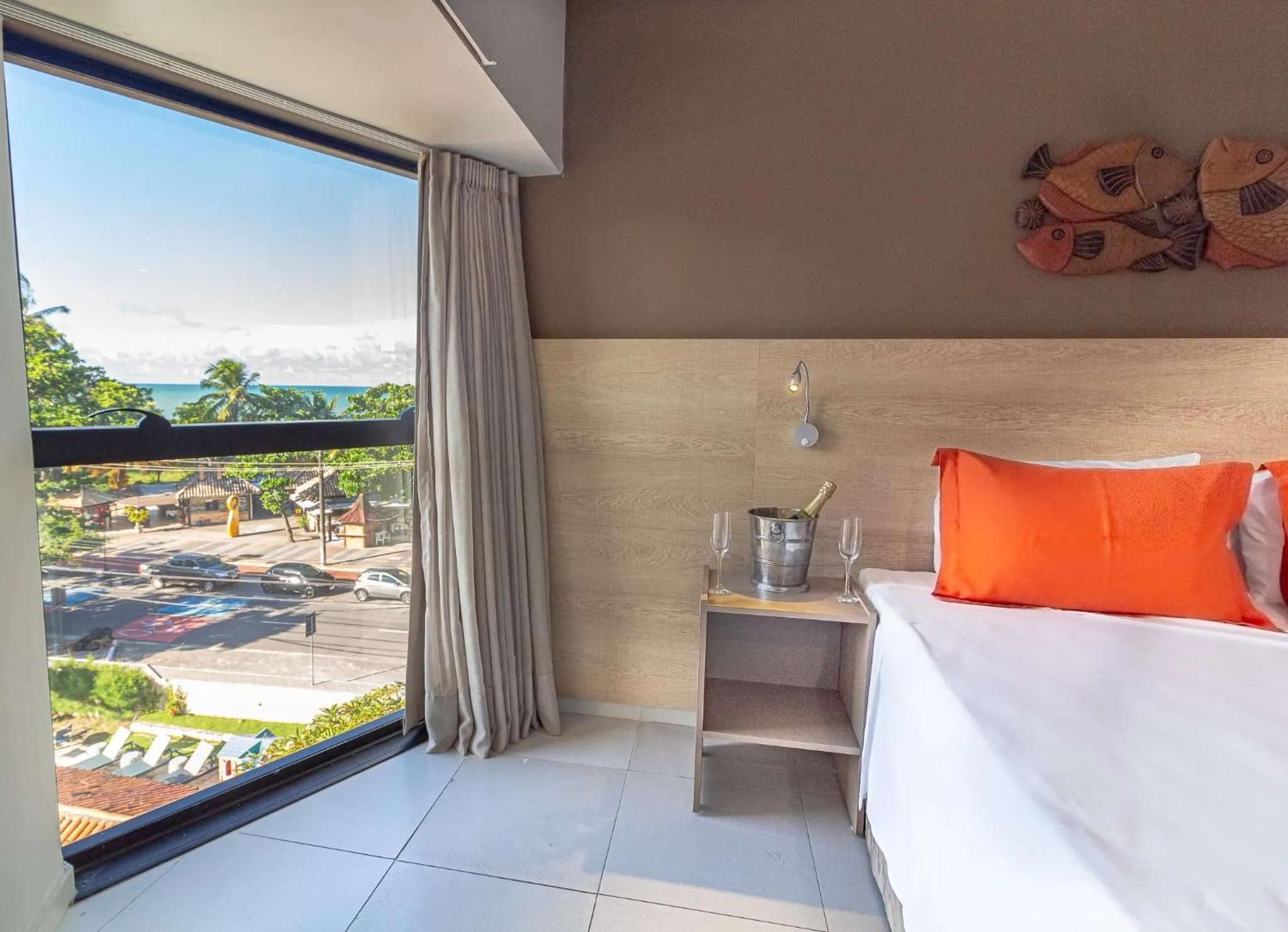 Bed in Littoral Hotel