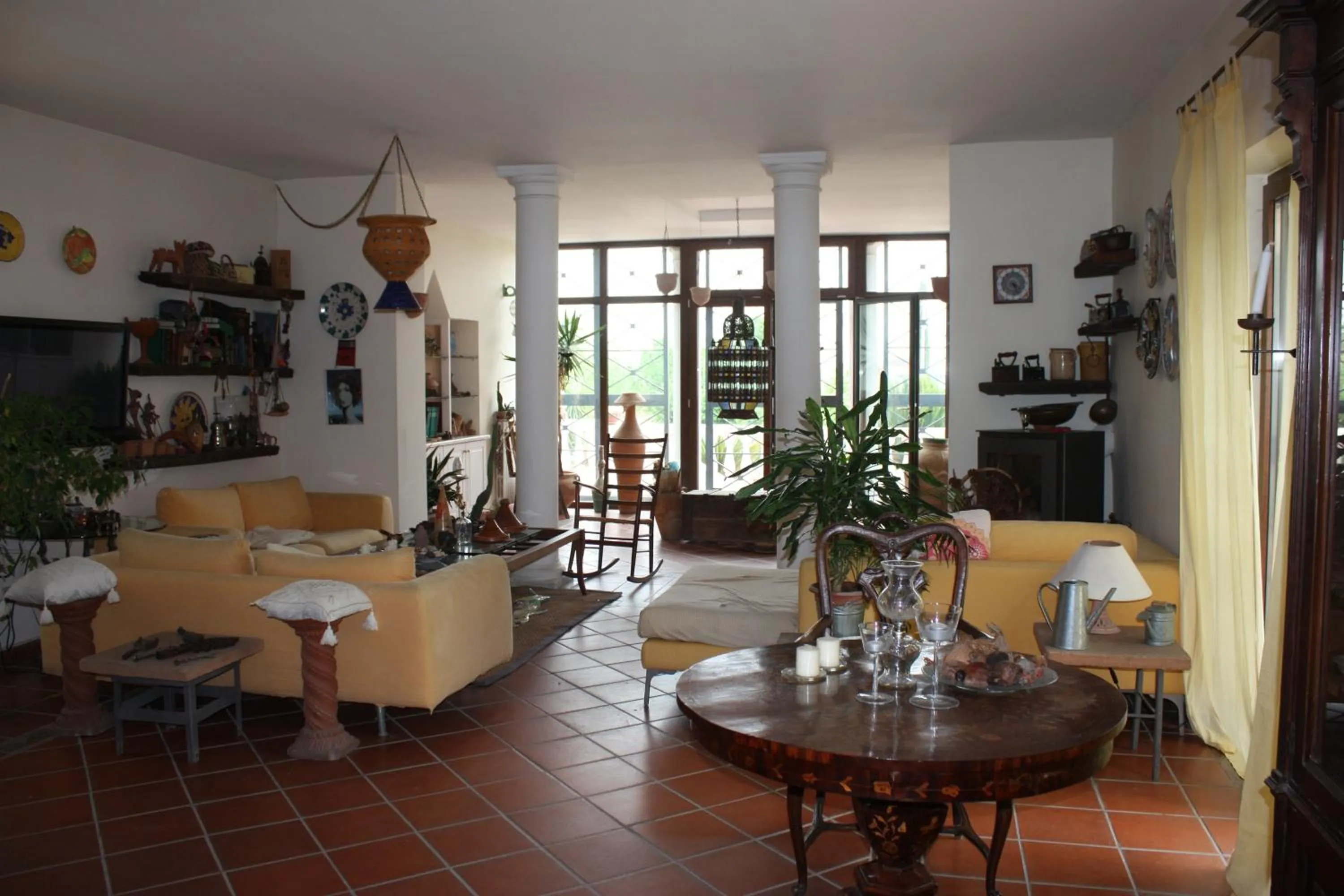 Living room in B&B LA MARCHESA