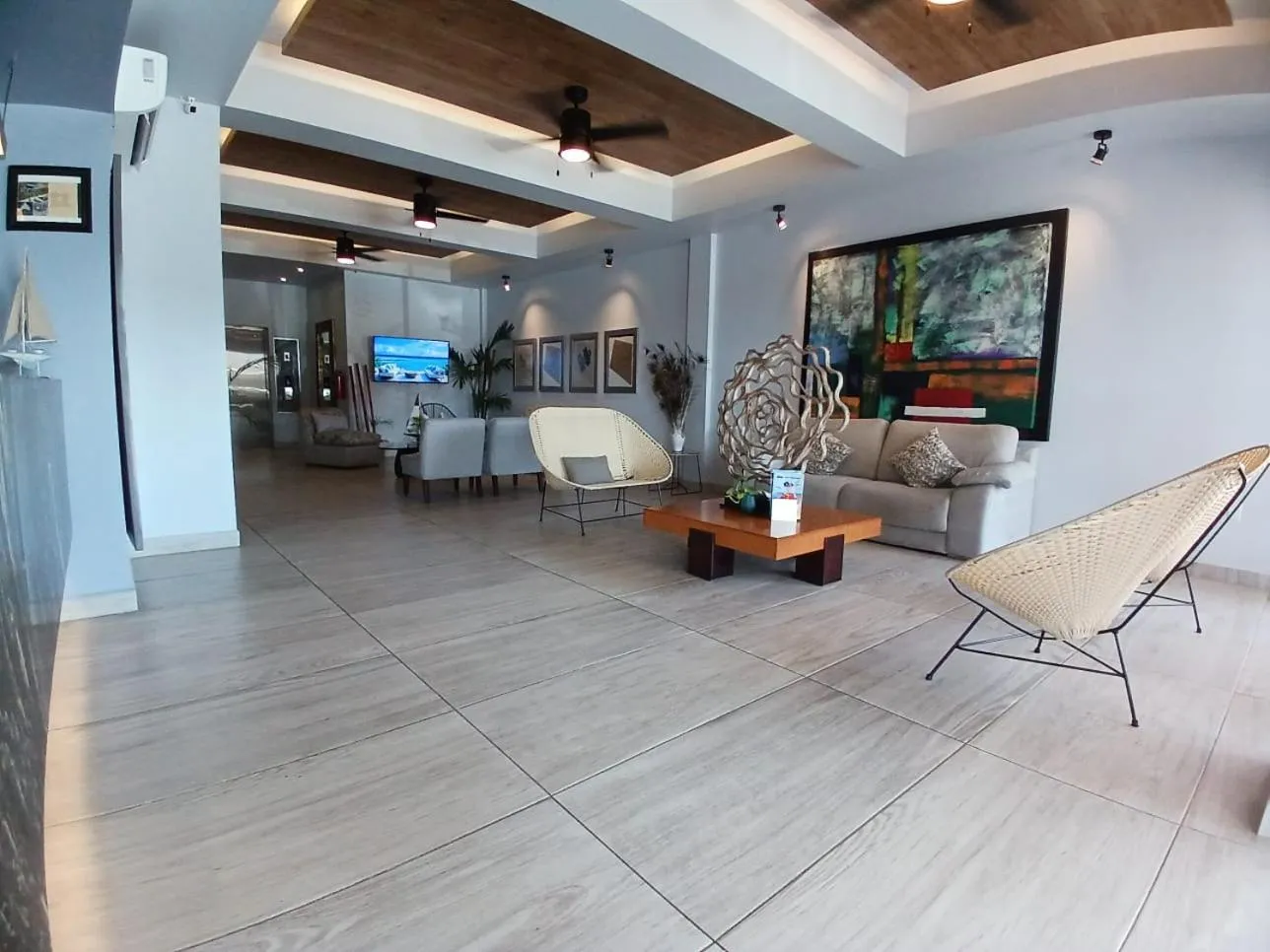 Lobby or reception in Suites Las Palmas