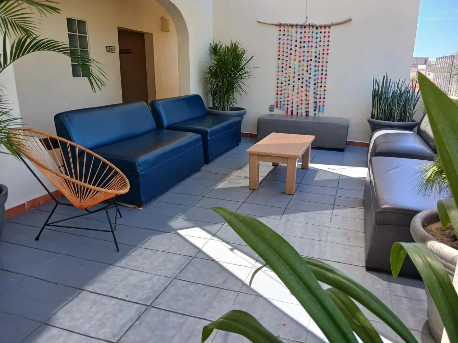 Living room in Suites Las Palmas