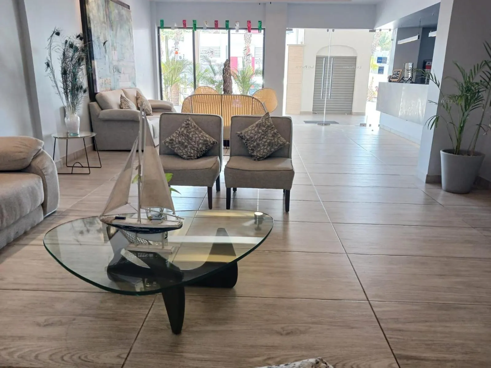 Living room in Suites Las Palmas