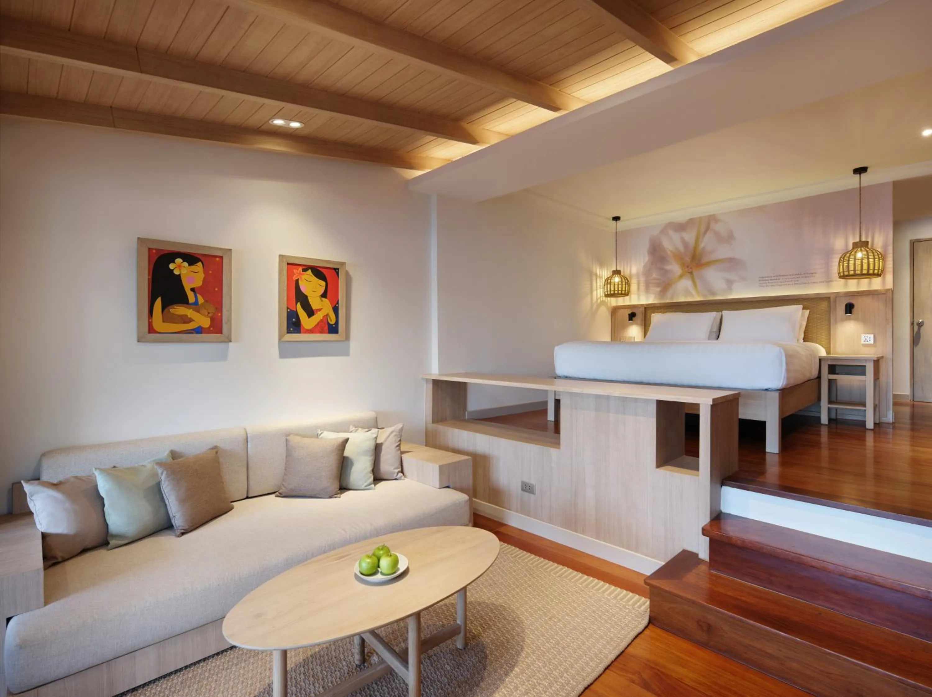 Living room in Garrya Tongsai Bay Samui