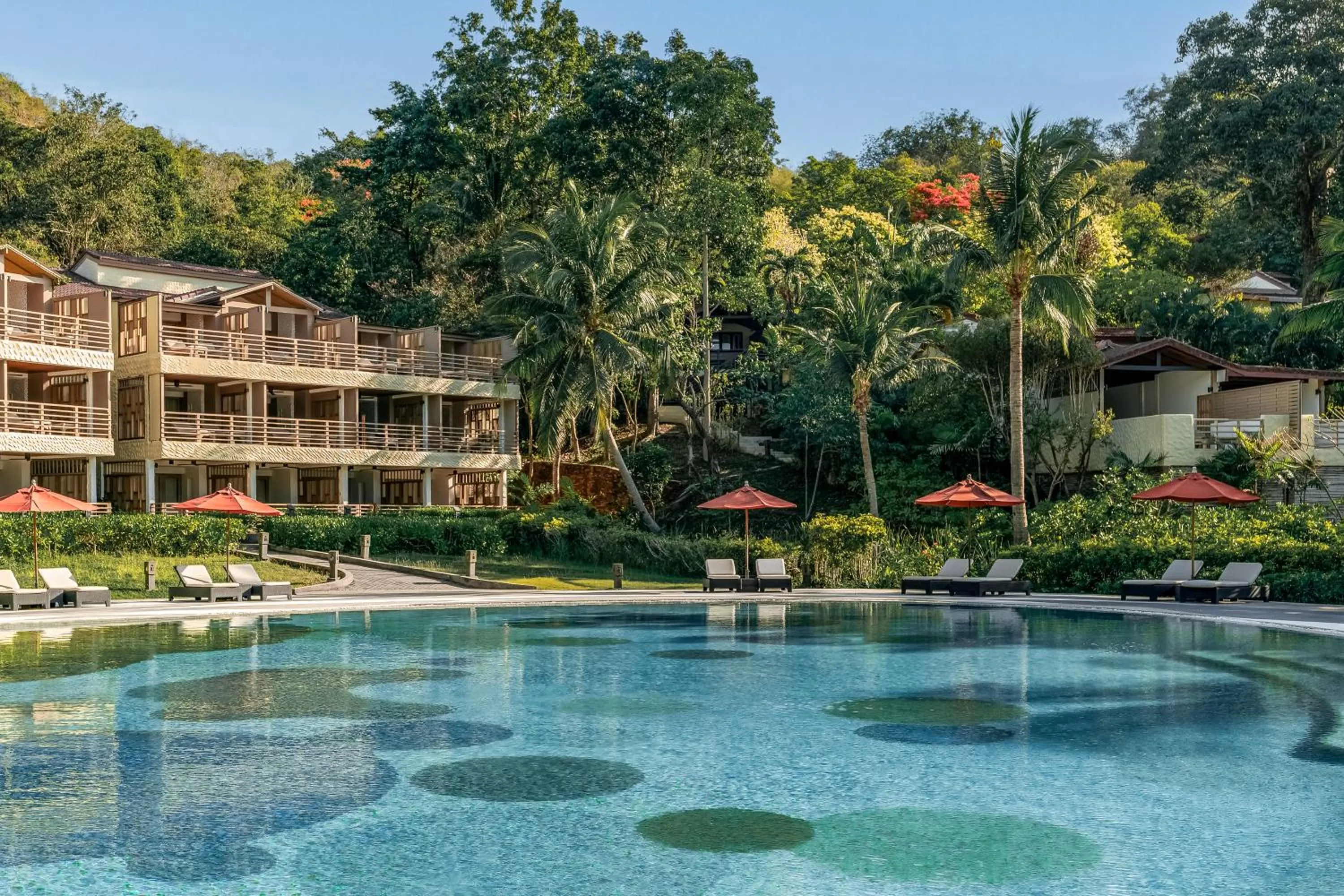 Pool view in Garrya Tongsai Bay Samui