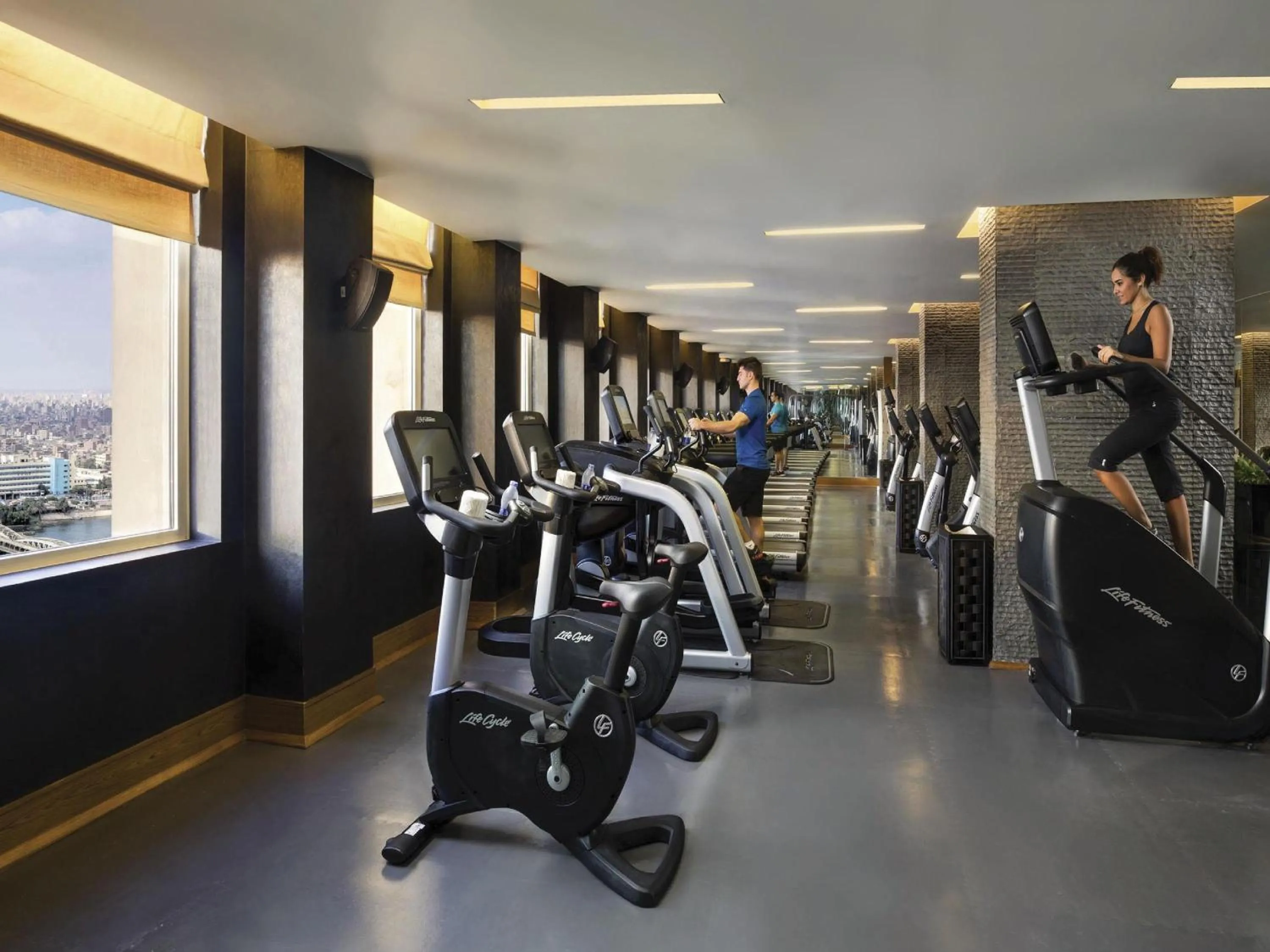 Fitness centre/facilities in Fairmont Nile City