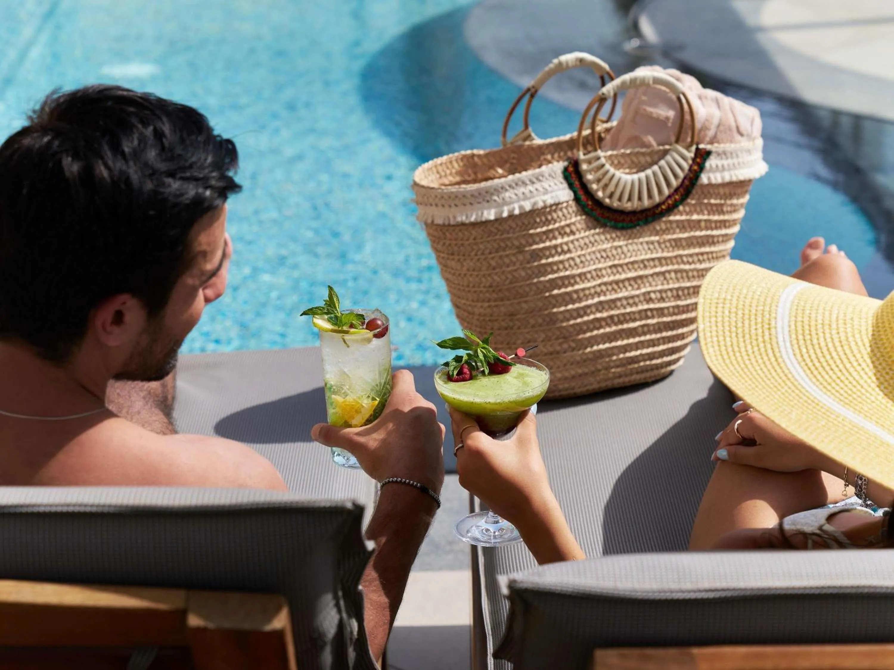 Lounge or bar in Fairmont Nile City