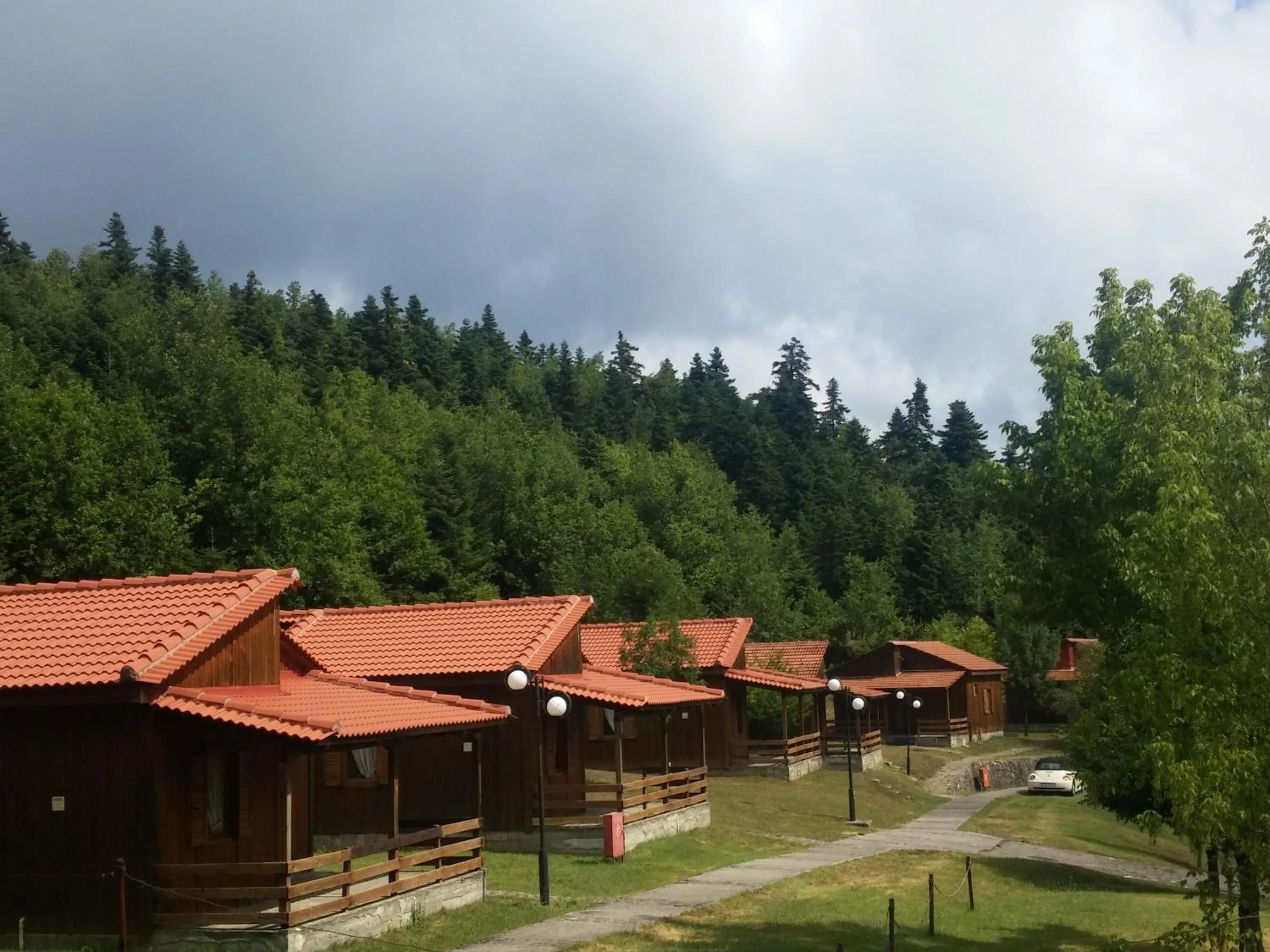 Bird's eye view in Livadaki Village