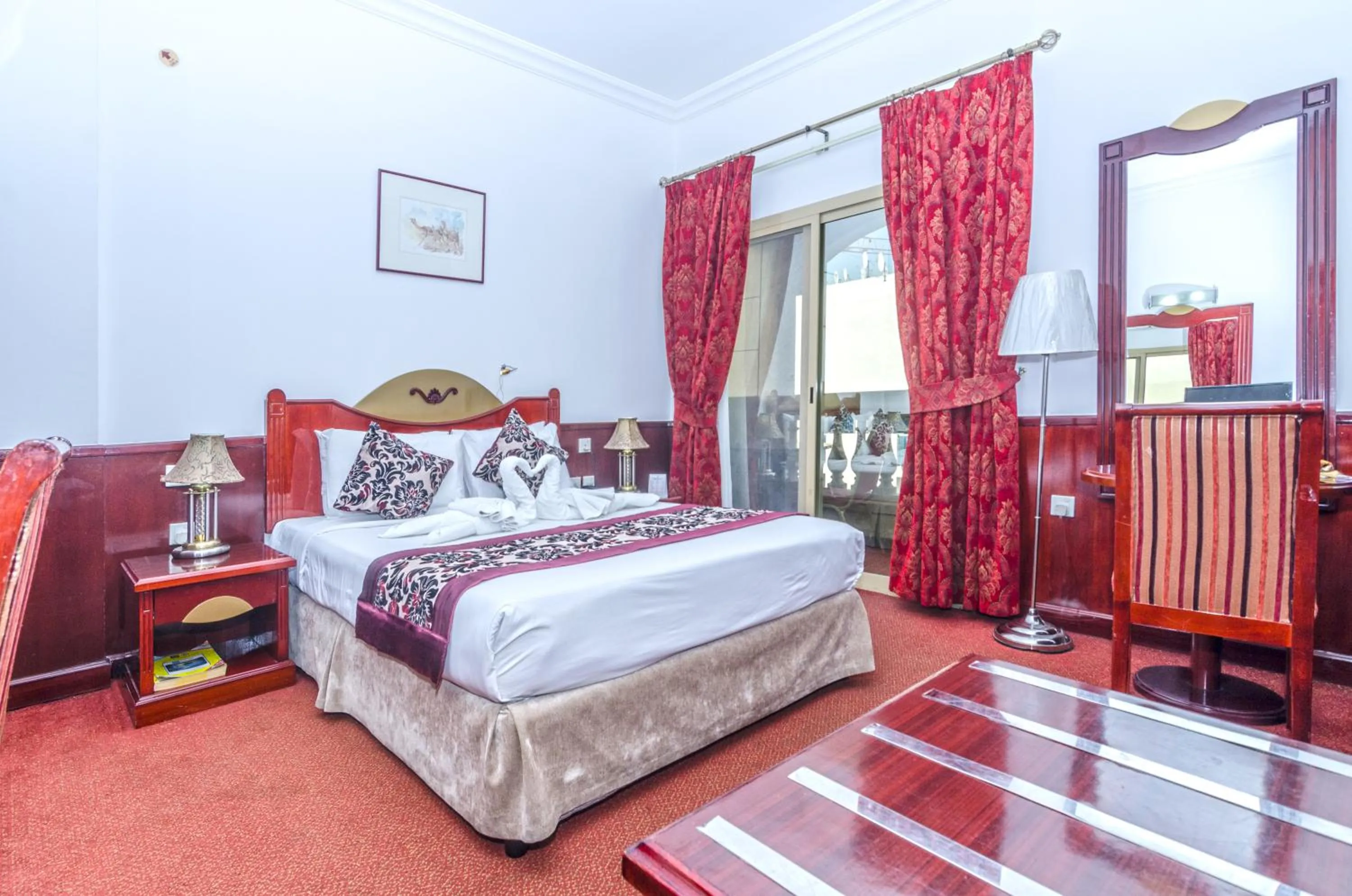 Bed in Zain International Hotel