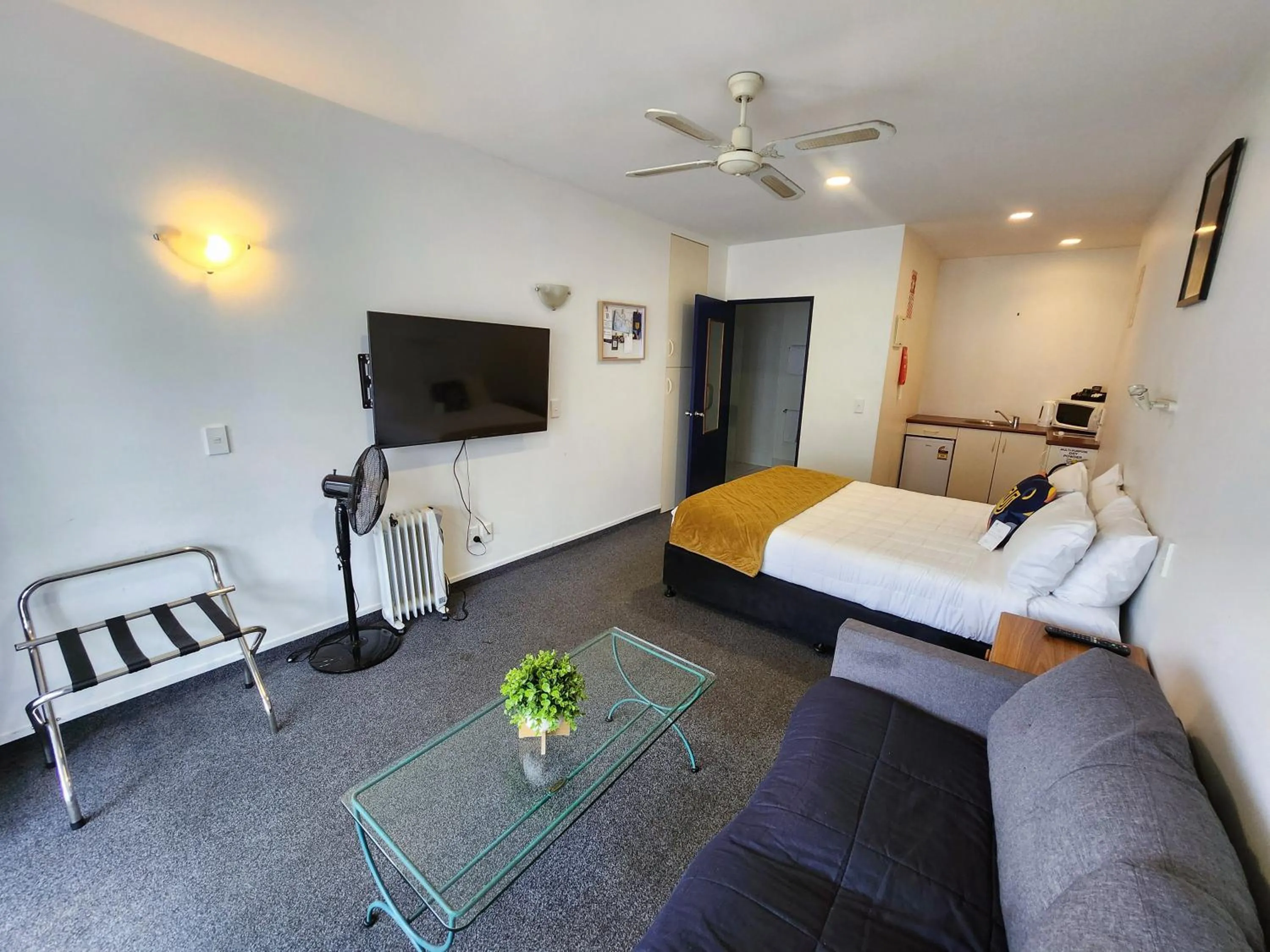 Bed in U Studios Paraparaumu Beach