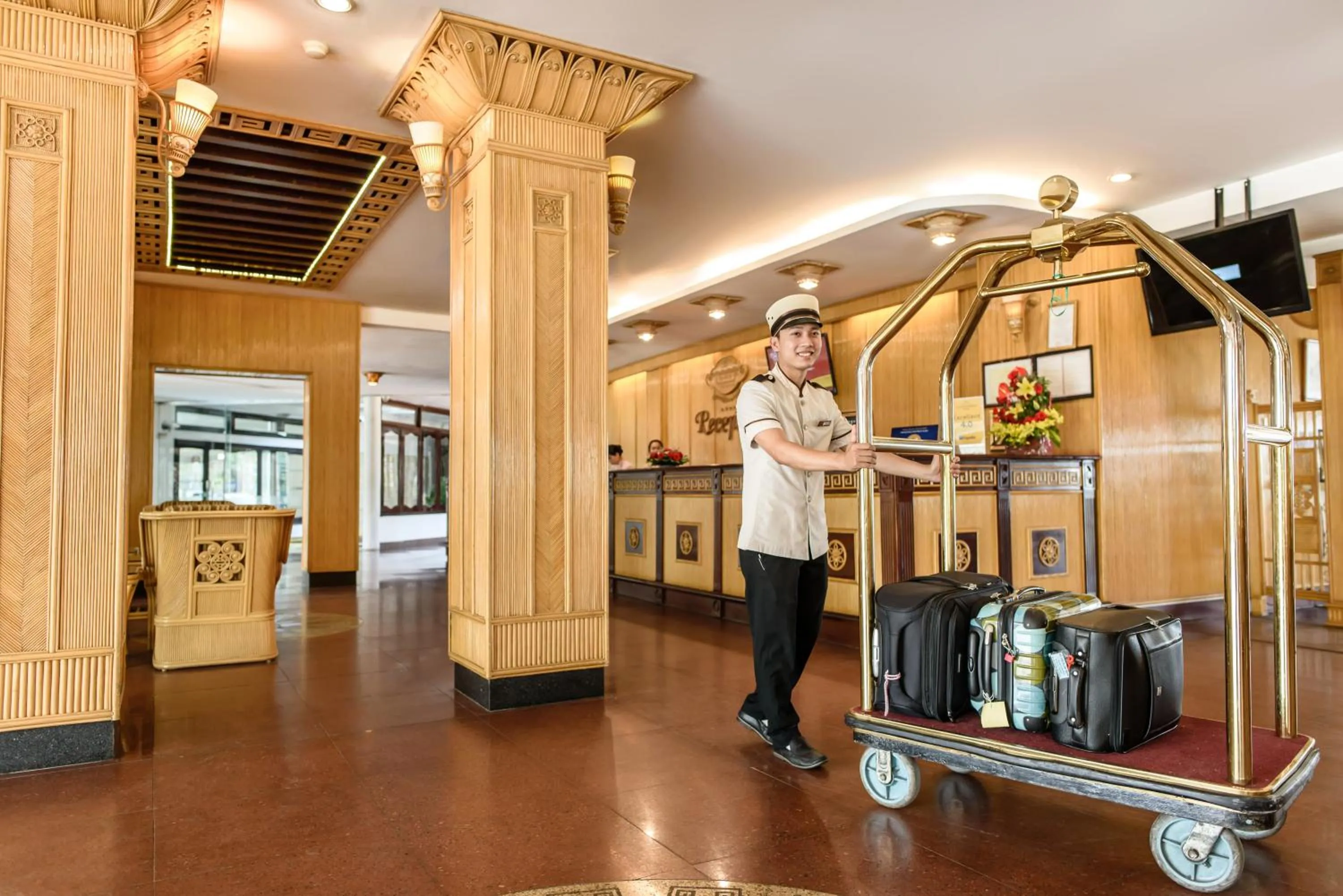 Lobby or reception in Huong Giang Hotel Resort & Spa
