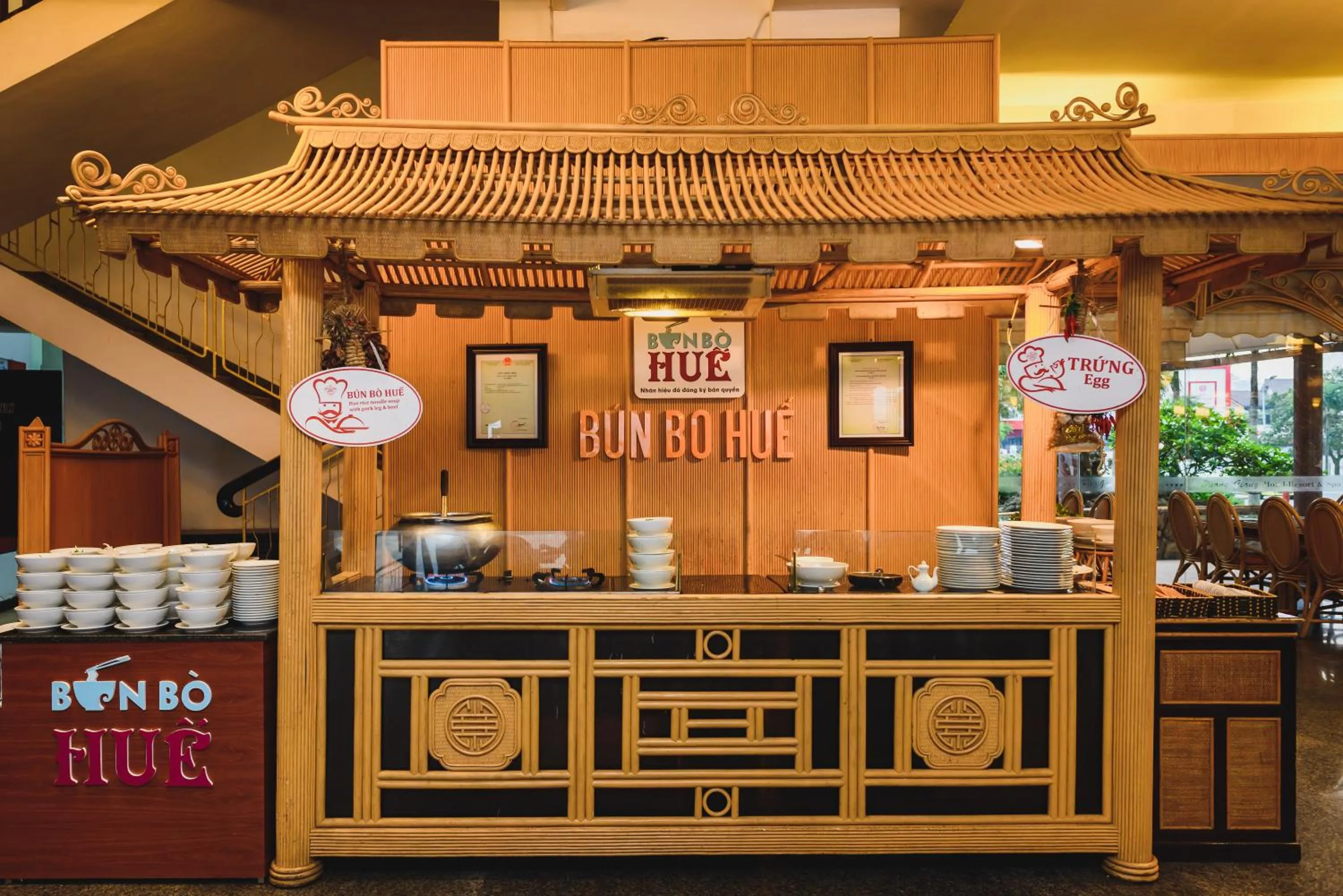 Restaurant/places to eat in Huong Giang Hotel Resort & Spa