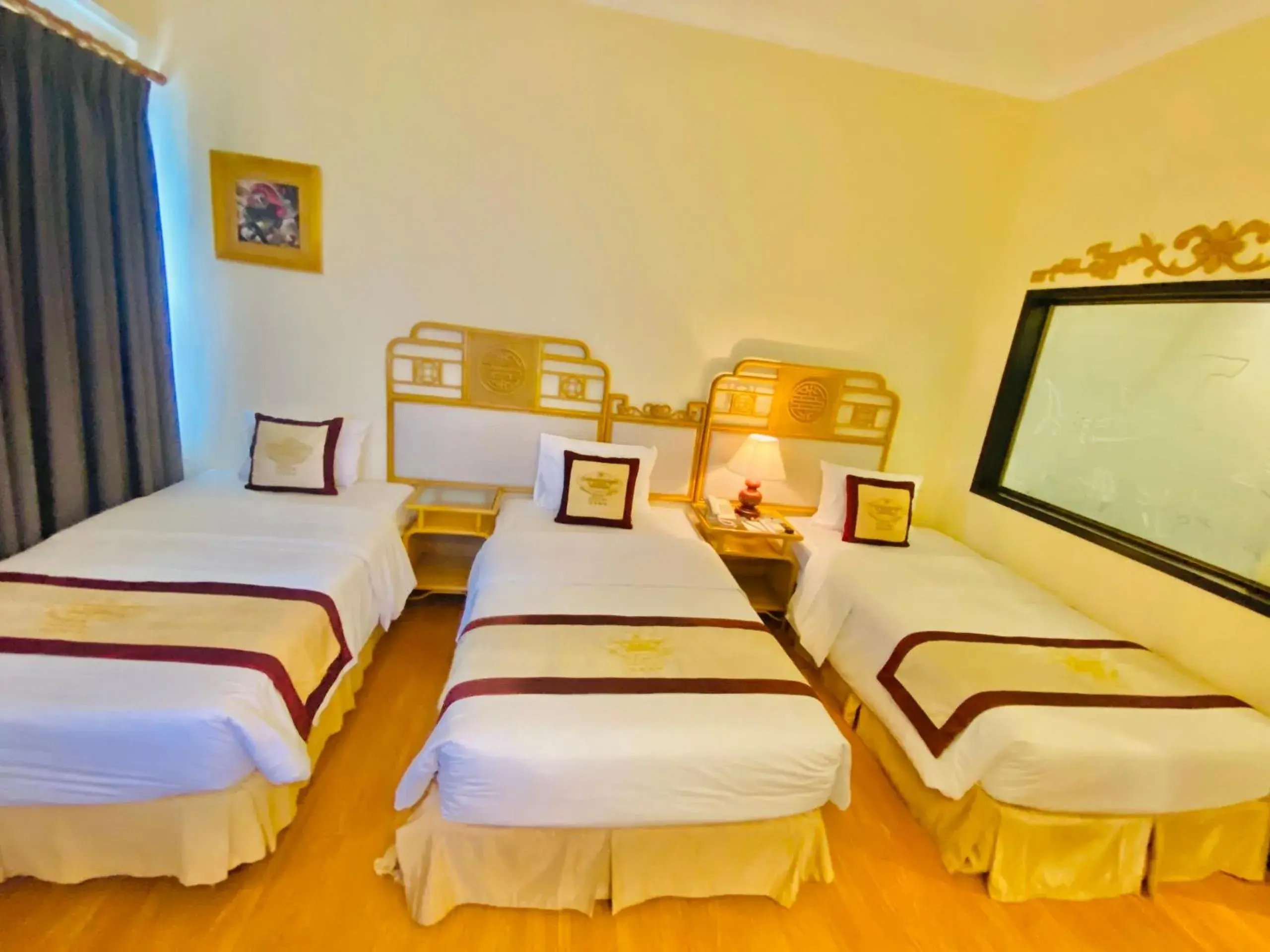 Bed in Huong Giang Hotel Resort & Spa Bed in Huong Giang Hotel Resort & Spa